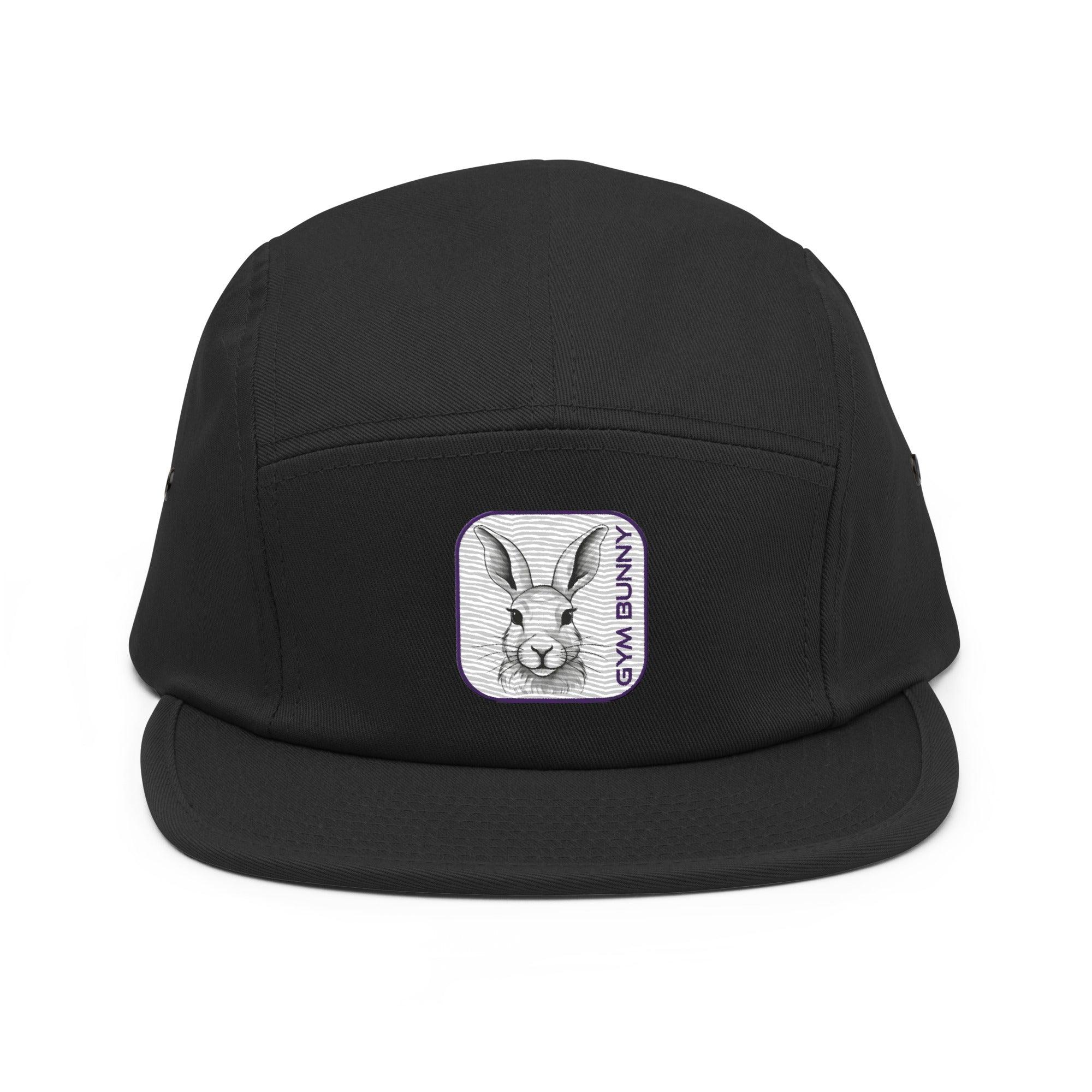 'Gym Bunny' Five Panel Cap - POMA Graphics