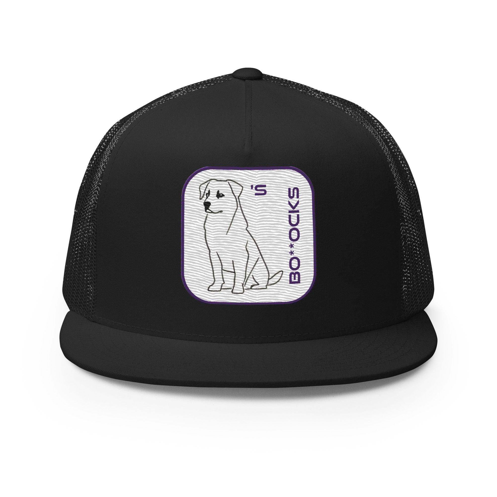 'Dog's Bo**ocks' five-panel Trucker Cap - POMA Graphics