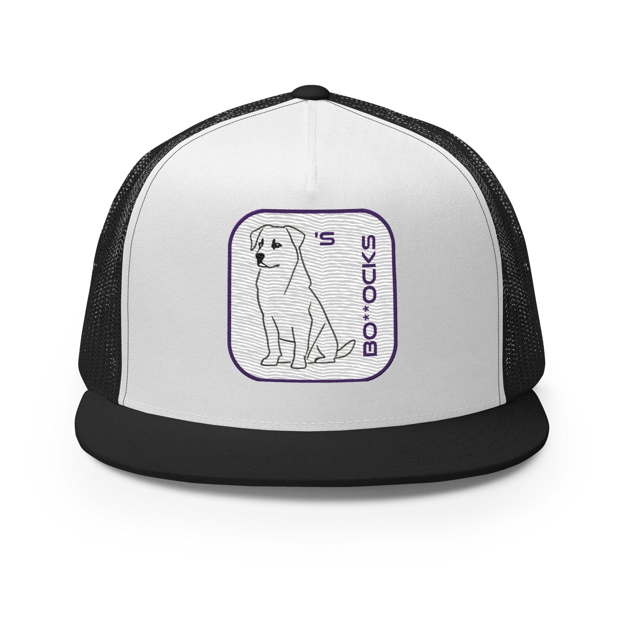 'Dog's Bo**ocks' five-panel Trucker Cap - POMA Graphics