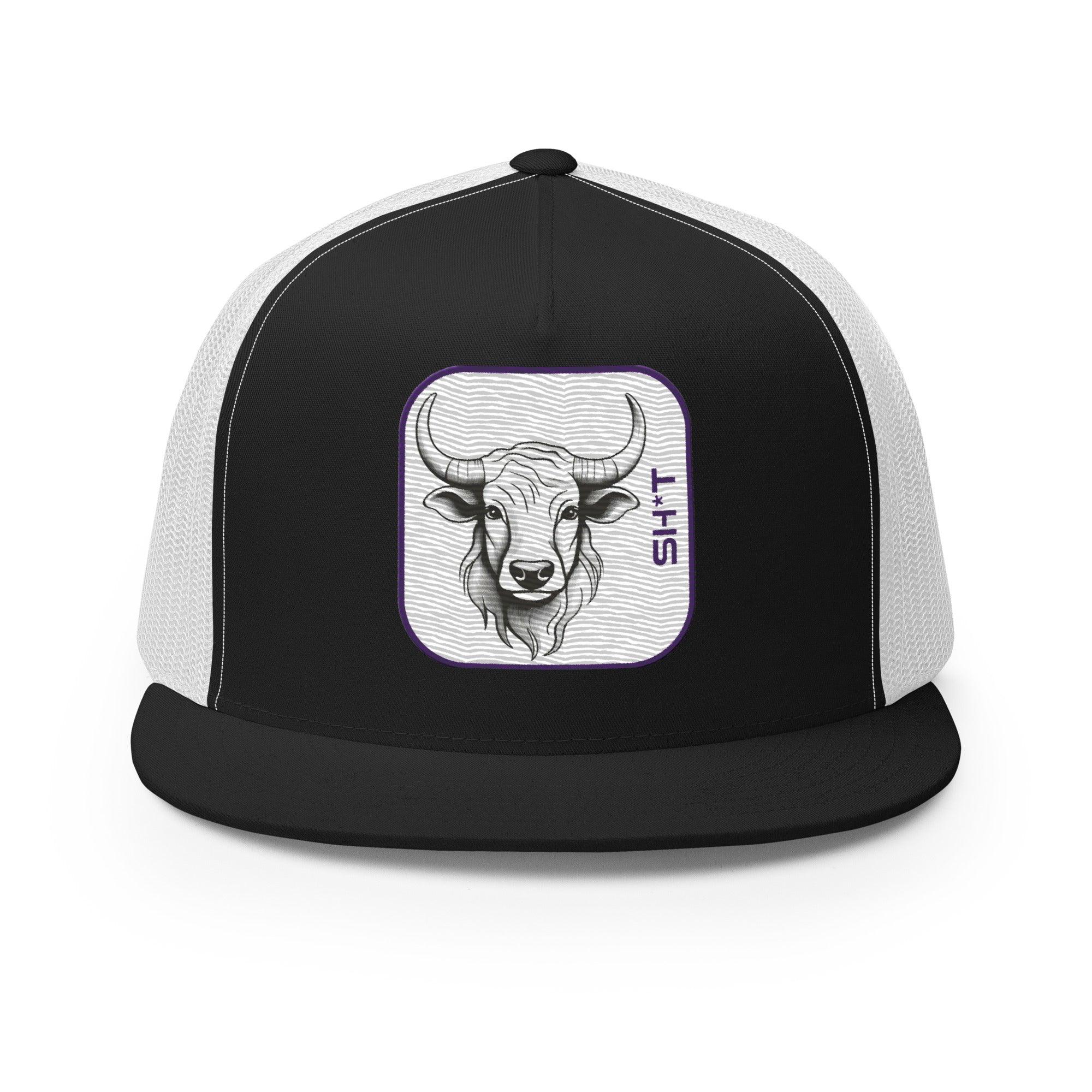 'Bull Sh*t' five-panel Trucker Cap - POMA Graphics