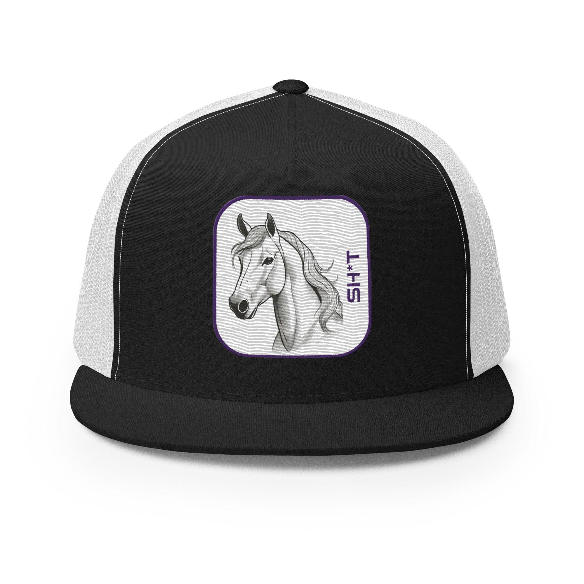 'Horse Sh*t' five-panel Trucker Cap - POMA Graphics