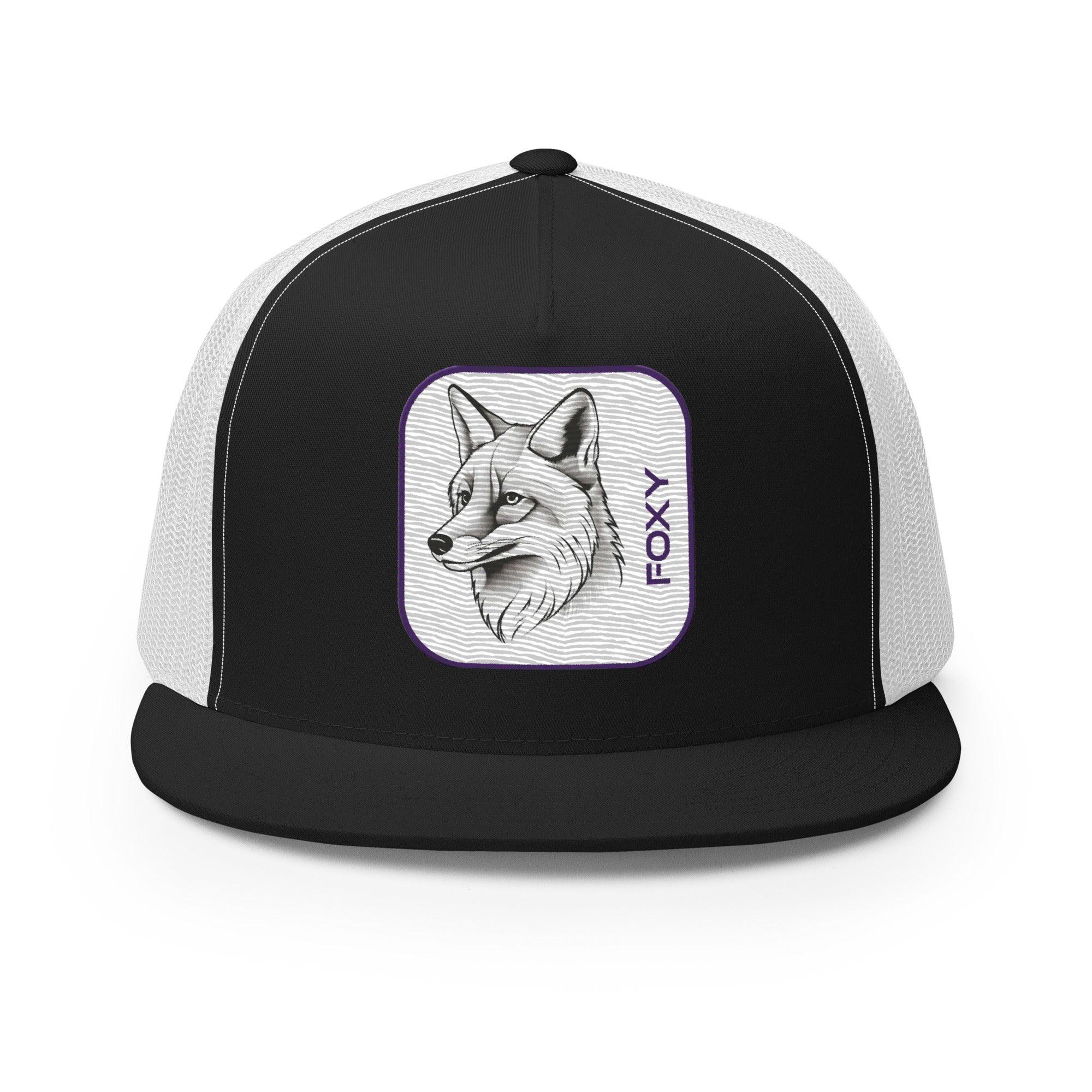 'Foxy' five-panel Trucker Cap - POMA Graphics