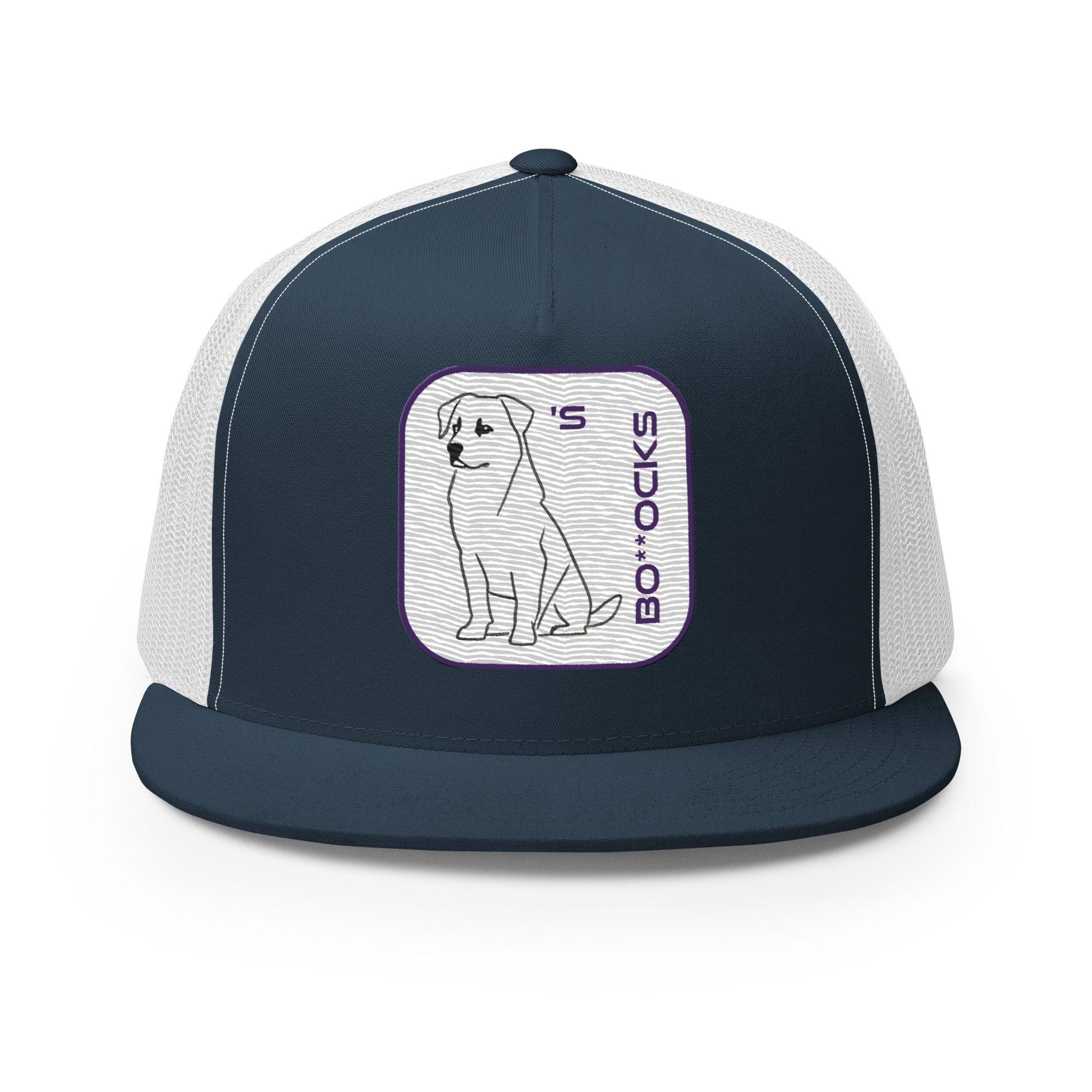 'Dog's Bo**ocks' five-panel Trucker Cap - POMA Graphics