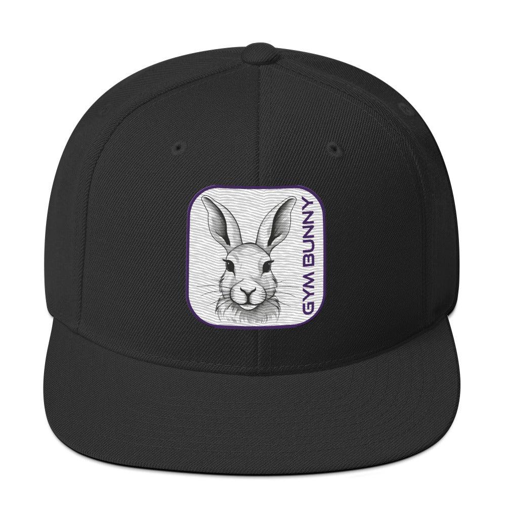 'Gym Bunny' Snapback Hat - POMA Graphics