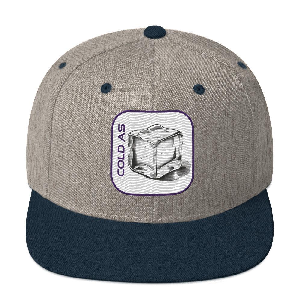 'Cold As Ice' Snapback Hat - POMA Graphics