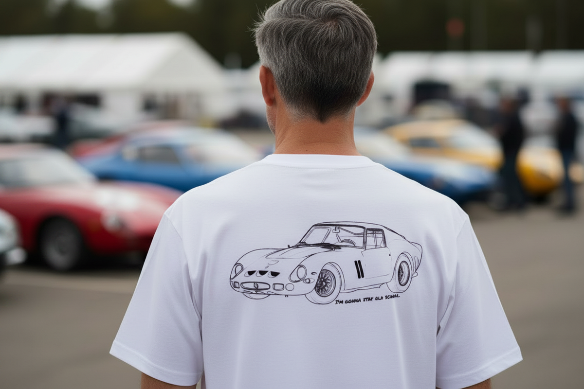 Ferrari 250 GTO Sketch Clean Collar