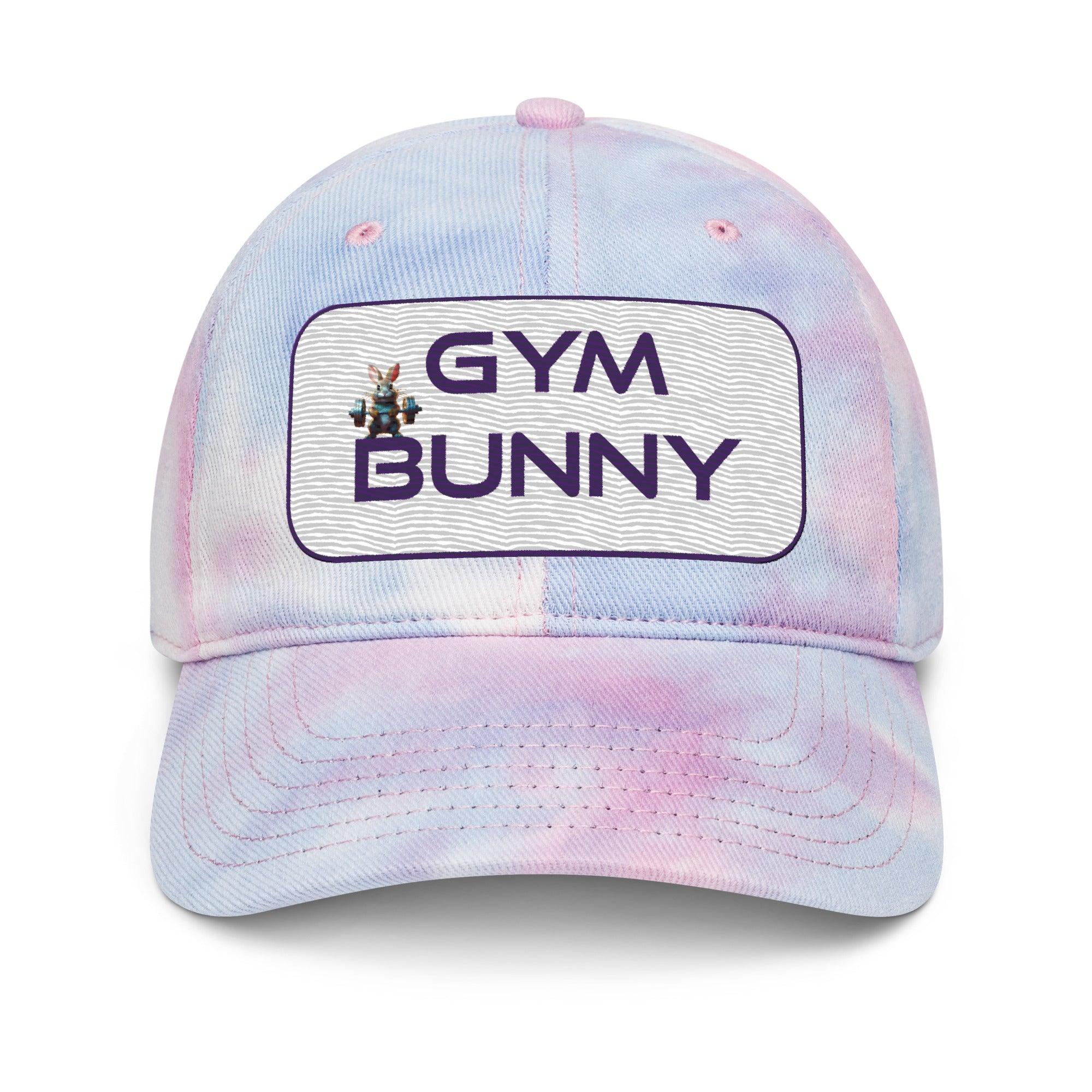 'Gym Bunny' Tie dye hat - POMA Graphics