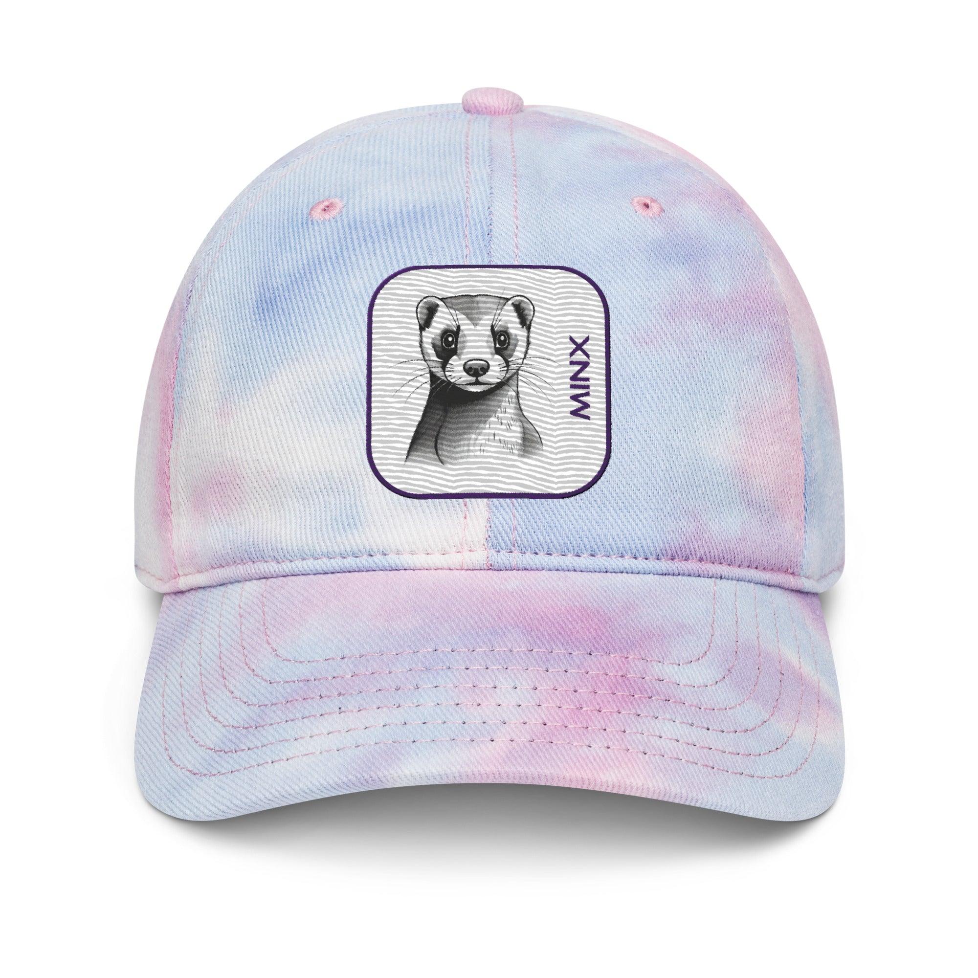 'Minx' Tie dye hat - POMA Graphics
