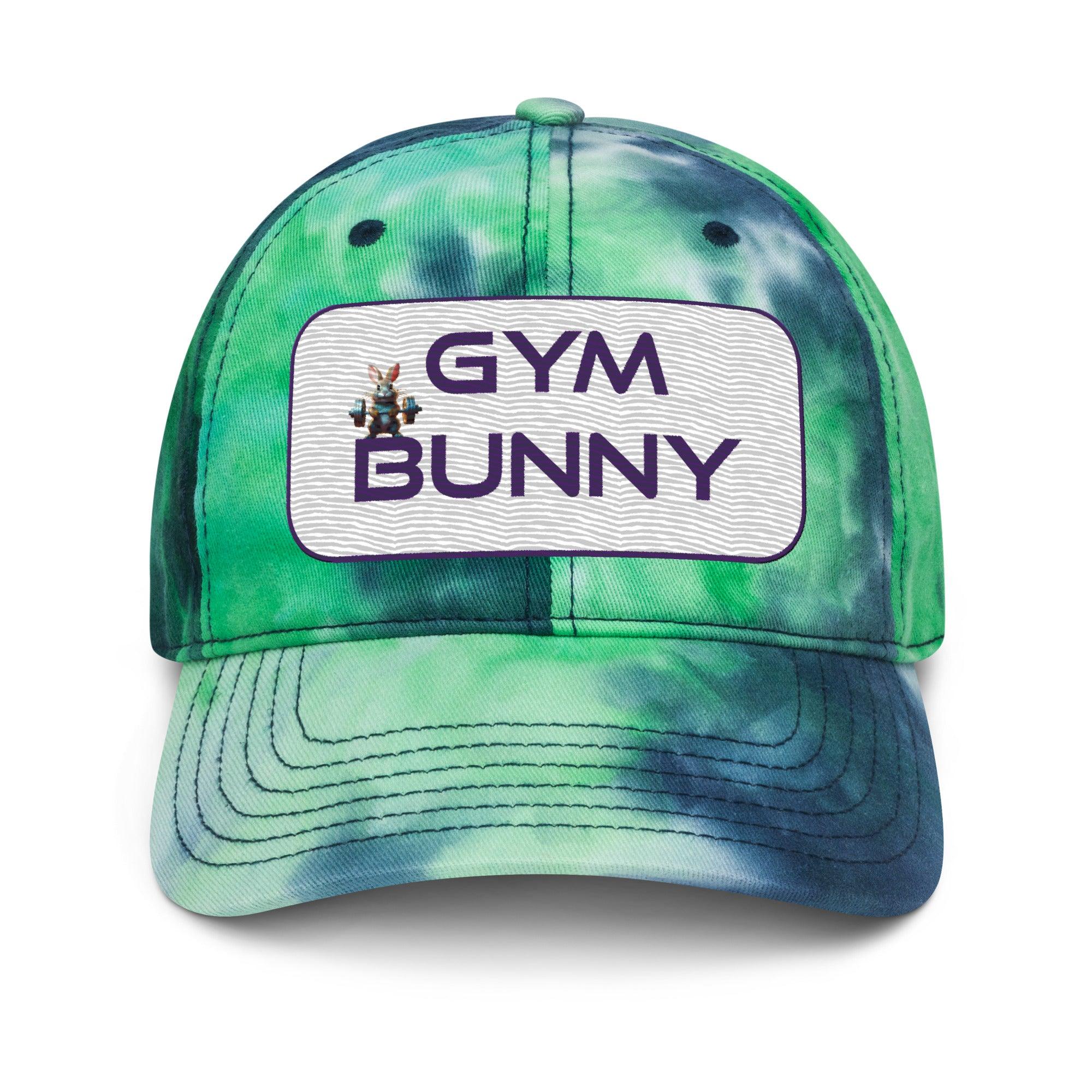'Gym Bunny' Tie dye hat - POMA Graphics