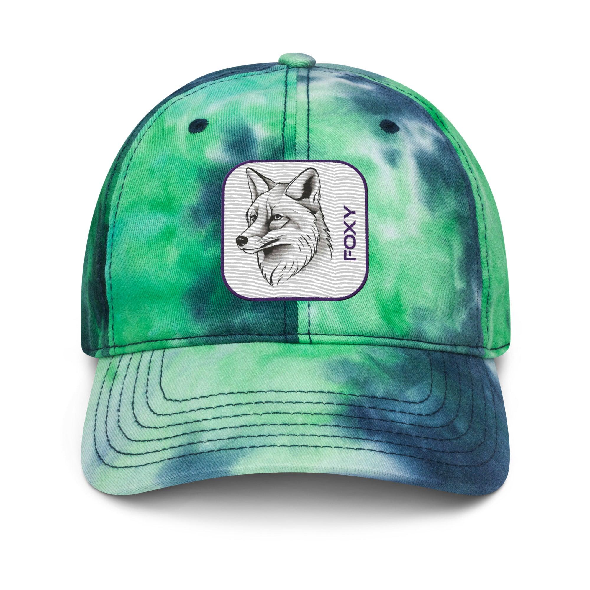 'Foxy' Tie dye hat - POMA Graphics