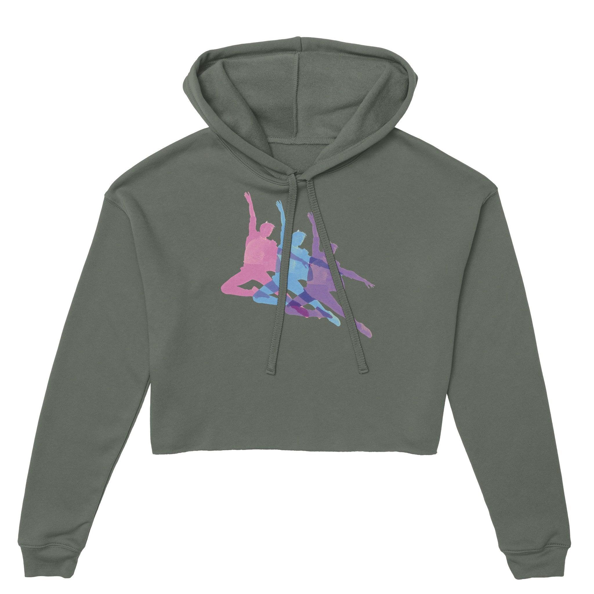 'Dancer' Cropped Hoodie - POMA