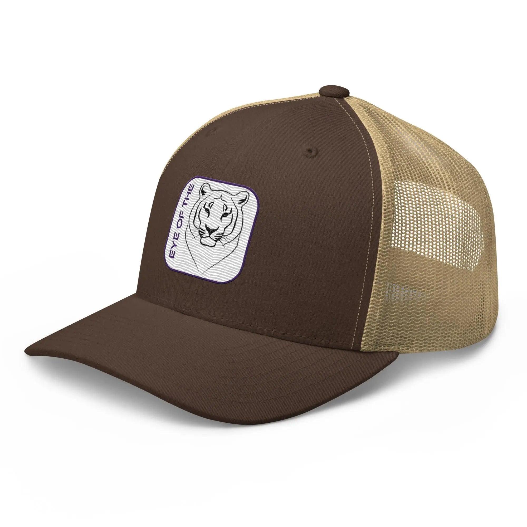 'Eye Of The Tiger' Retro Trucker Cap - POMA Graphics