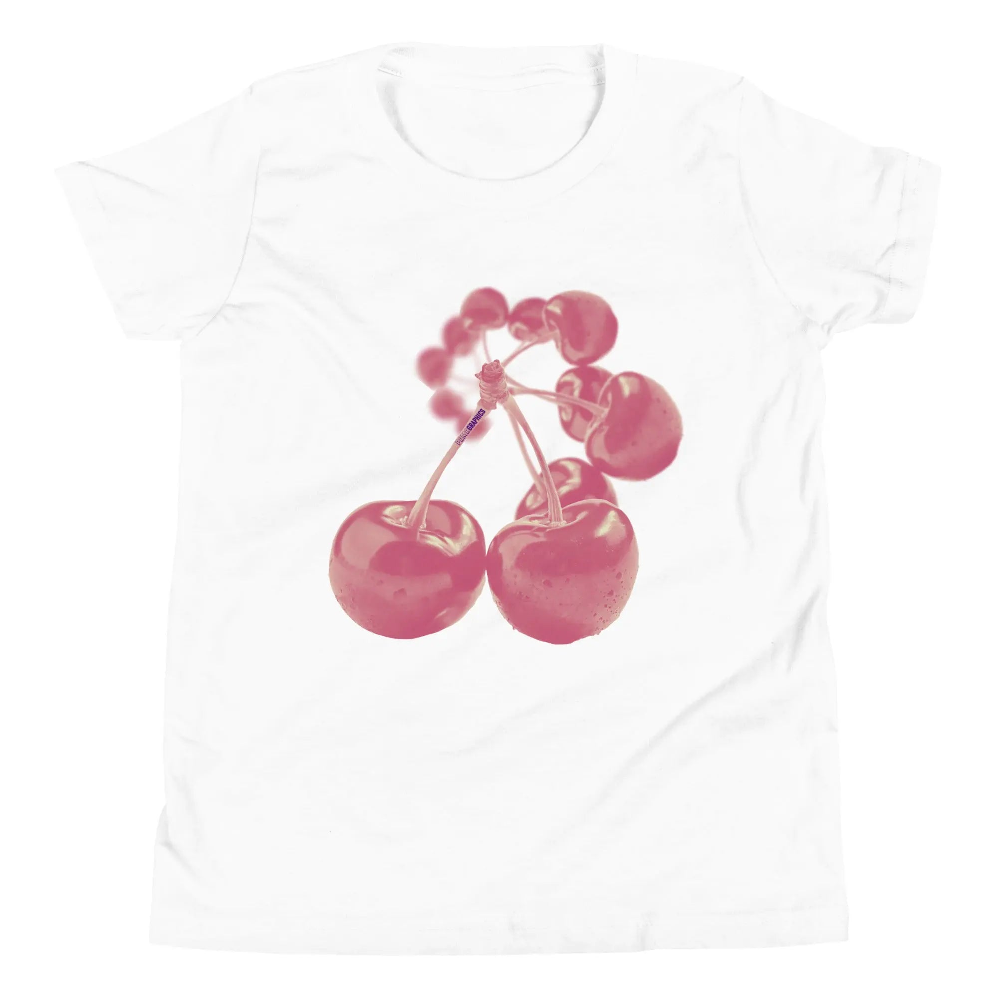 'Cherry Red Vortex' Baby Tee - Image #1