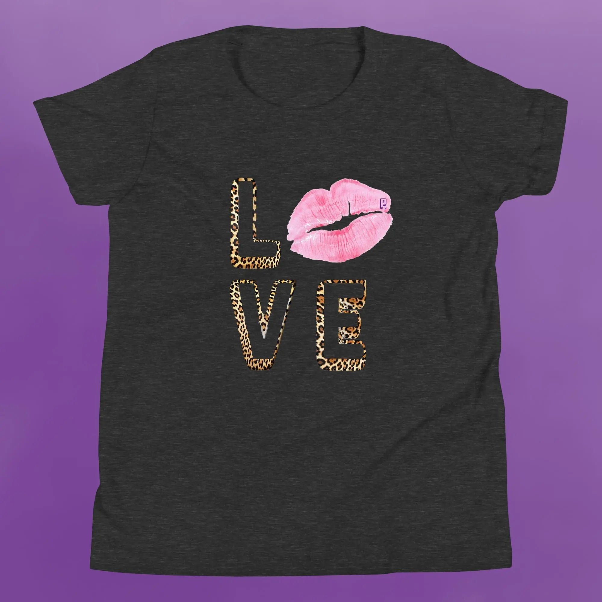 'Leopard Print Love' Baby Tee - Image #5