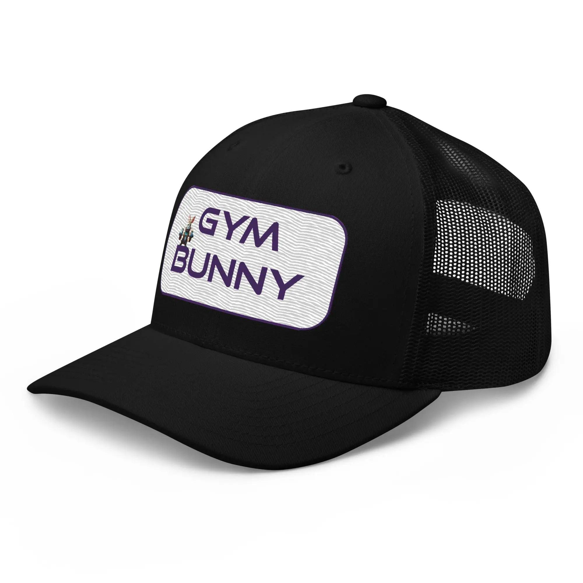 'Gym Bunny' Retro Trucker Cap - POMA Graphics