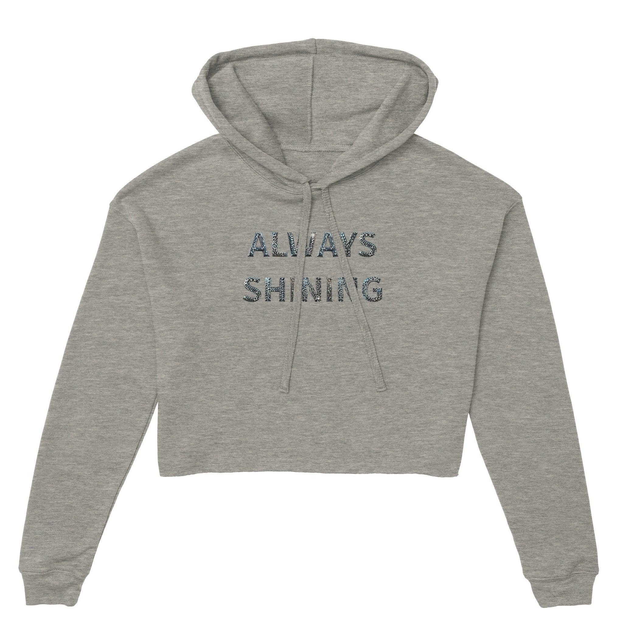 'Shining' Cropped Hoodie - POMA