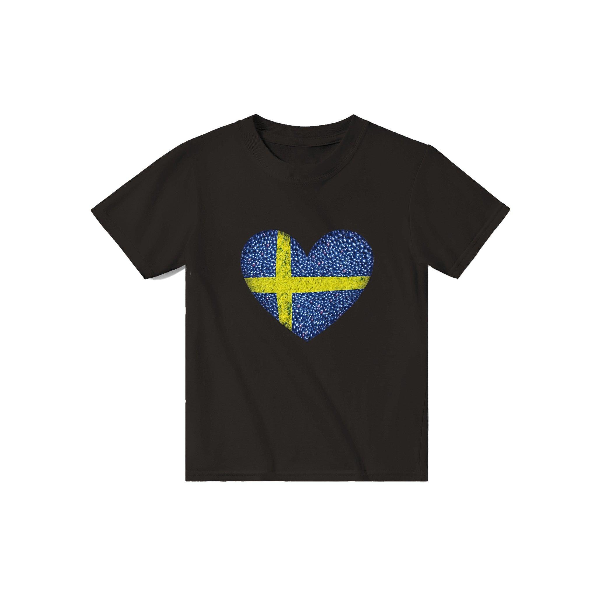'Love Sweden' Baby Tee - POMA