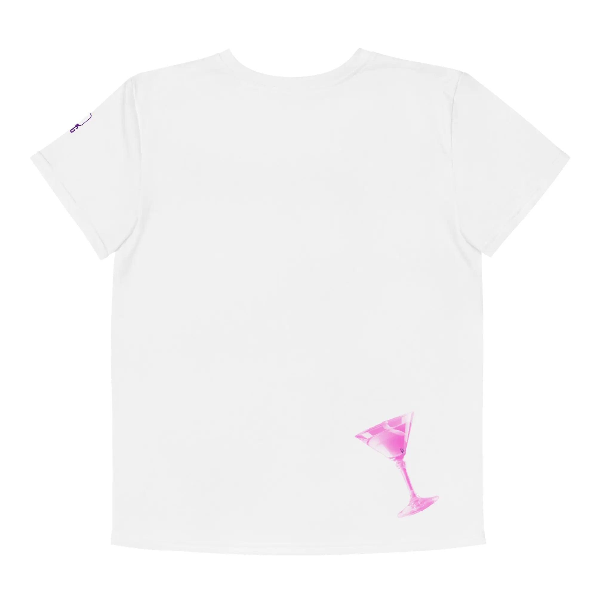 'Pink Cocktail' Baby Tee - All Over Print - POMA Graphics