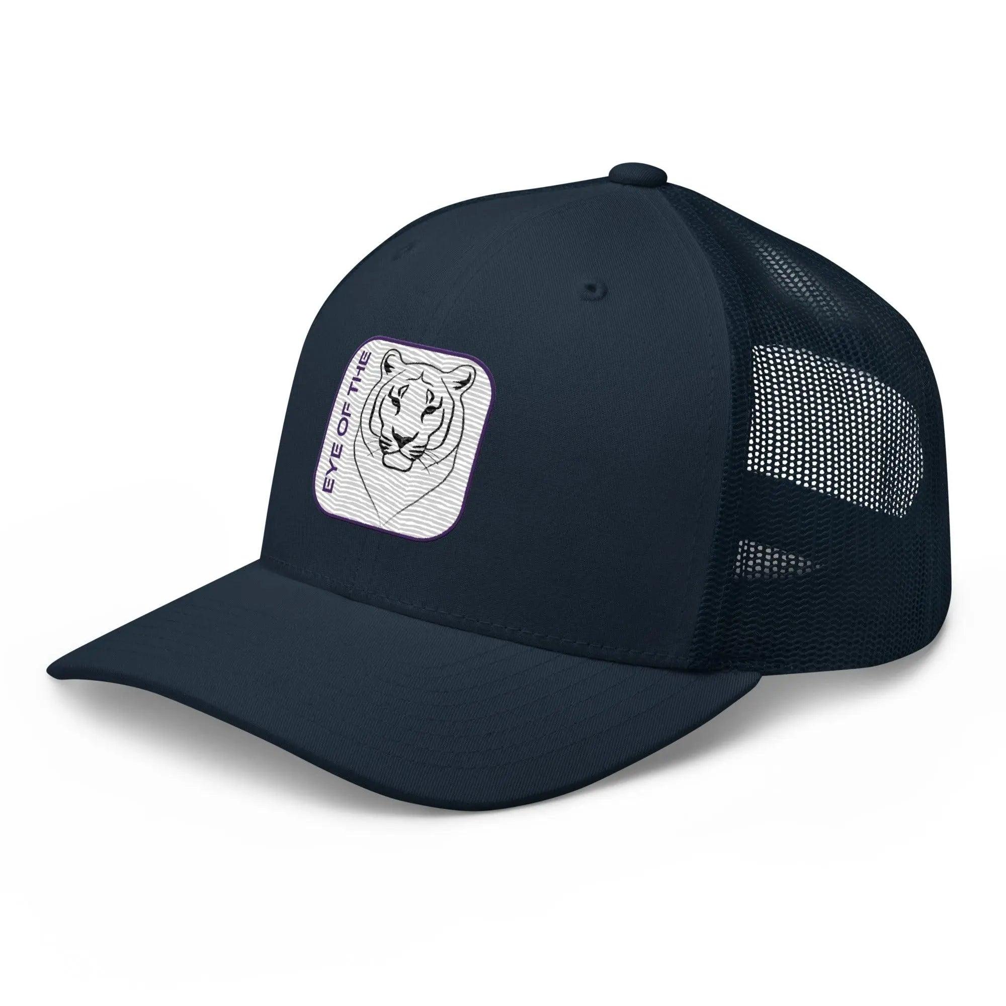 'Eye Of The Tiger' Retro Trucker Cap - POMA Graphics