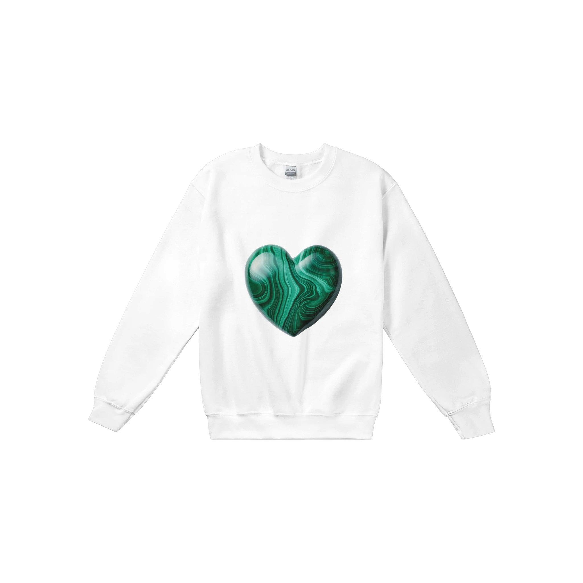 'Heart of stone' Boyfriend Sweatshirt - POMA