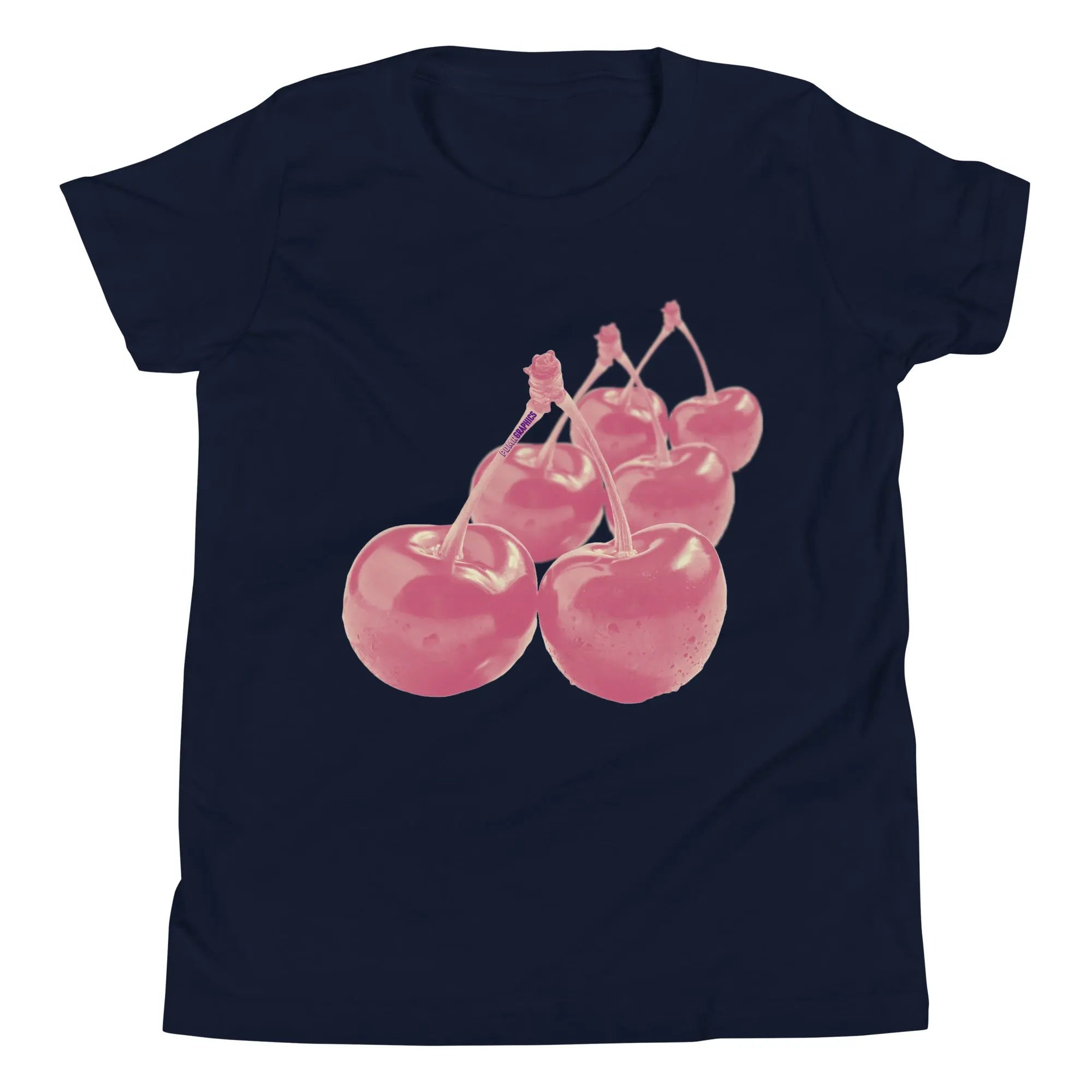 'Cherry Red Lineup' Baby Tee - Image #4