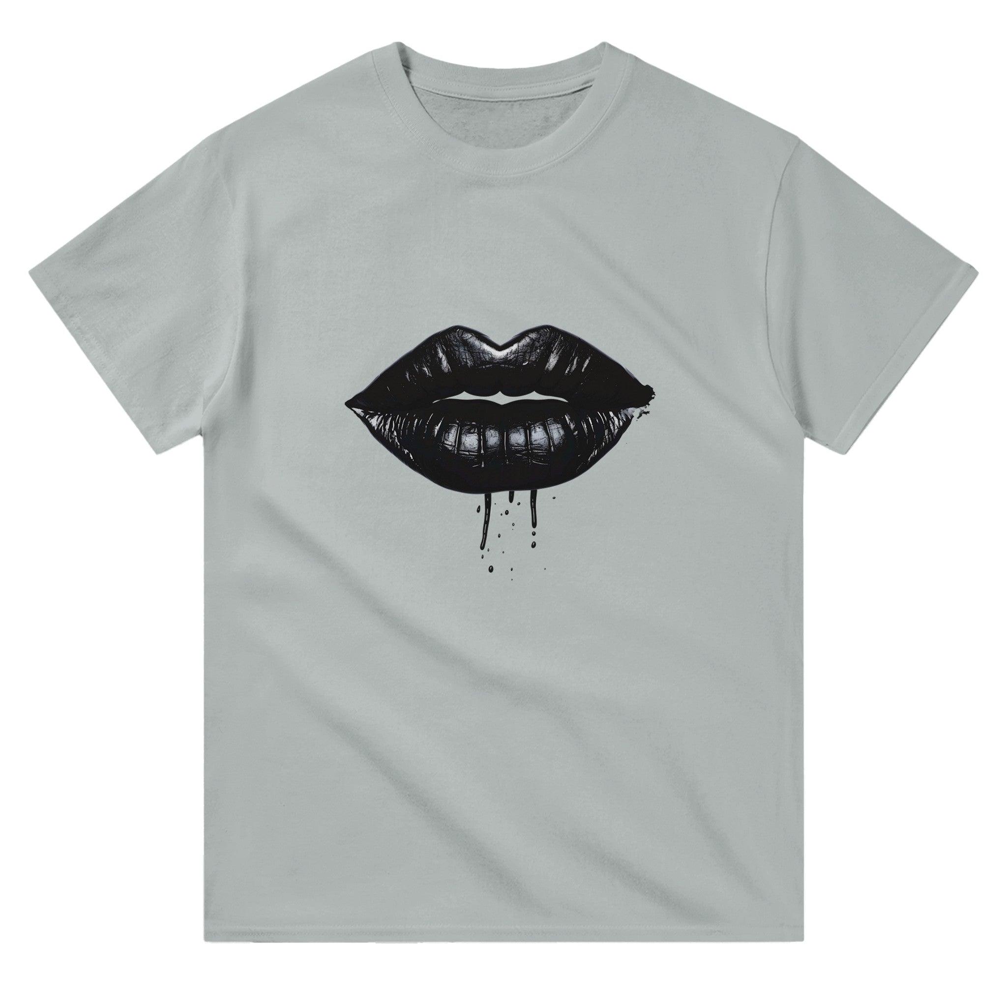 'Lipstick Coal' Boyfriend T-shirt - POMA