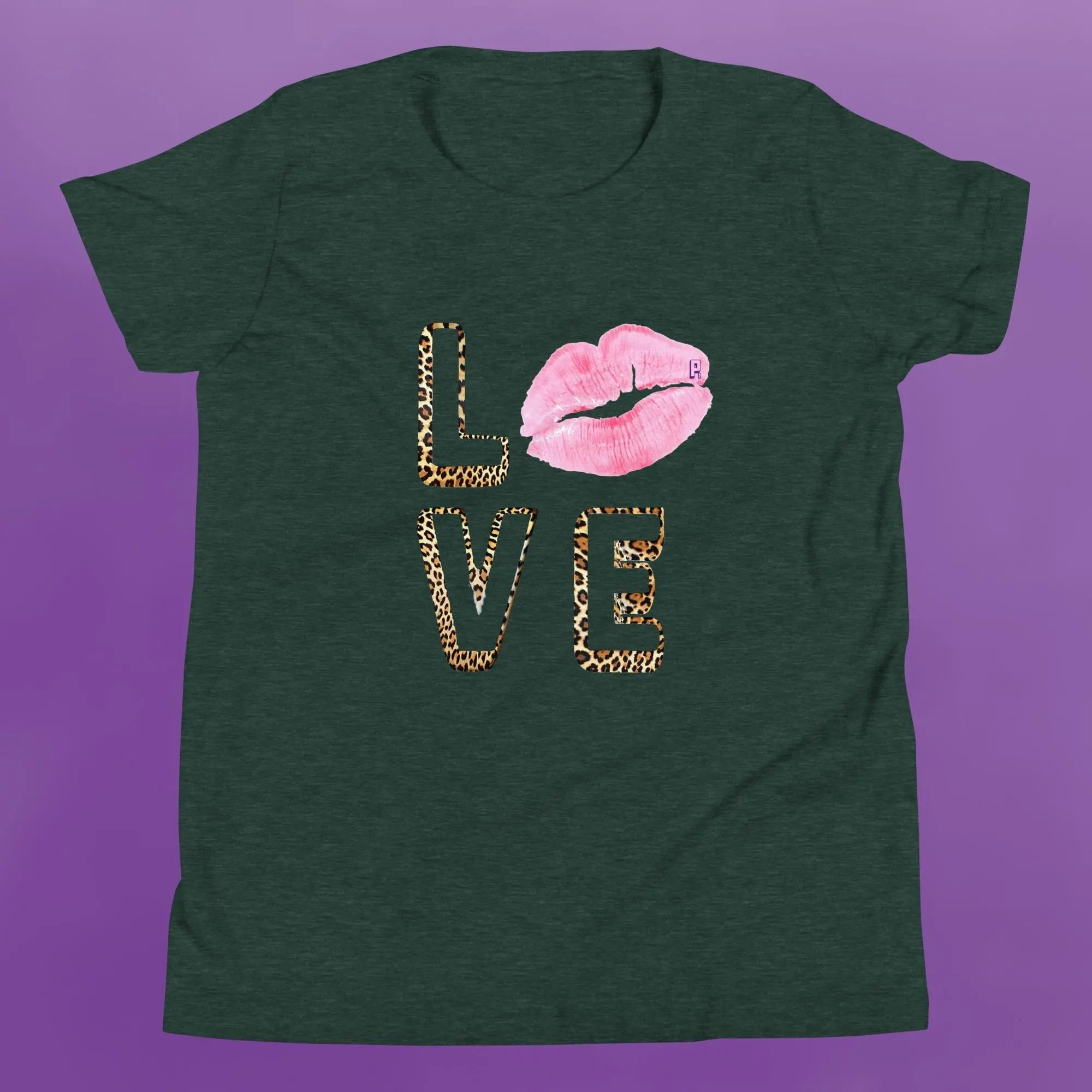 'Leopard Print Love' Baby Tee - Image #9