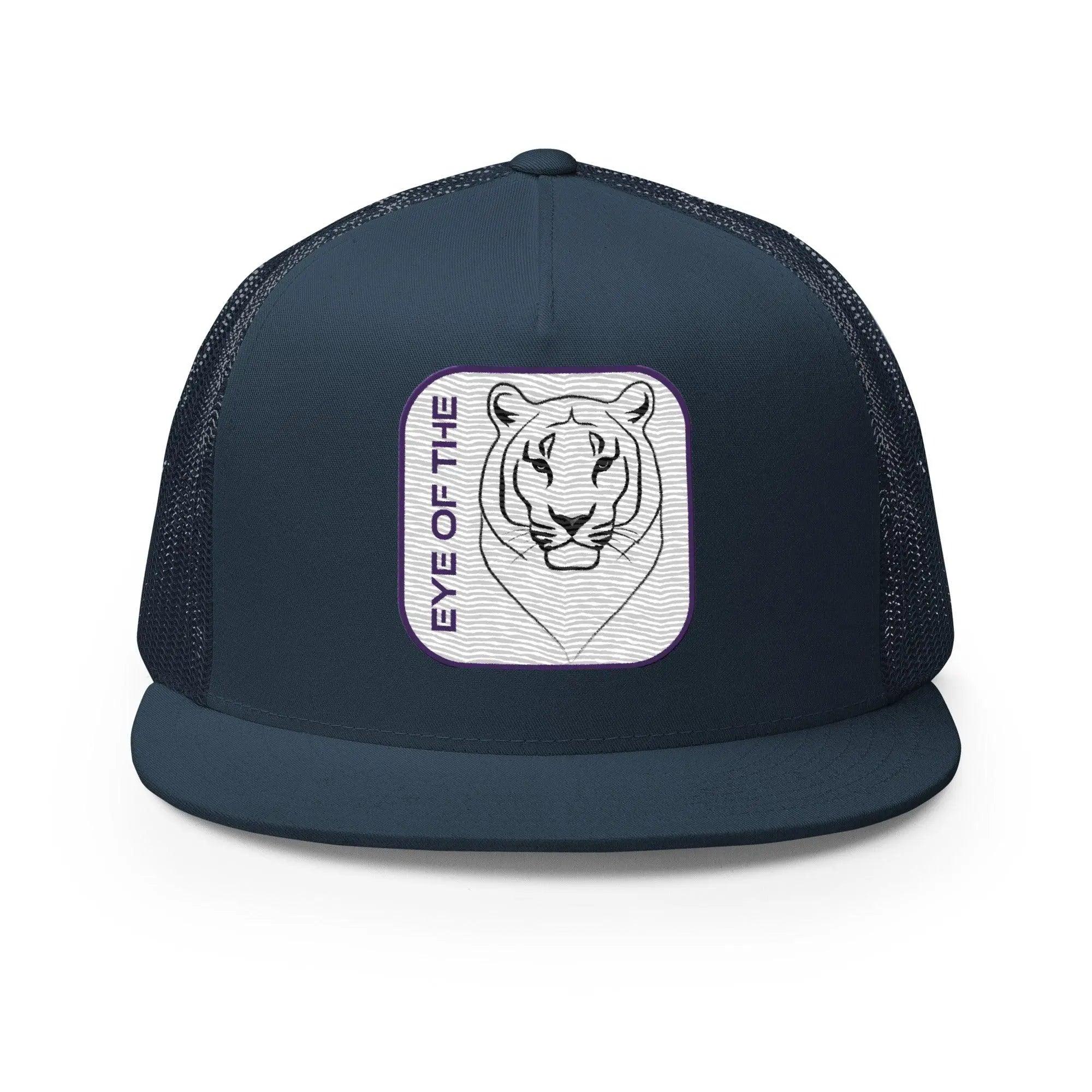 'Eye Of The Tiger' five-panel Trucker Cap - POMA Graphics