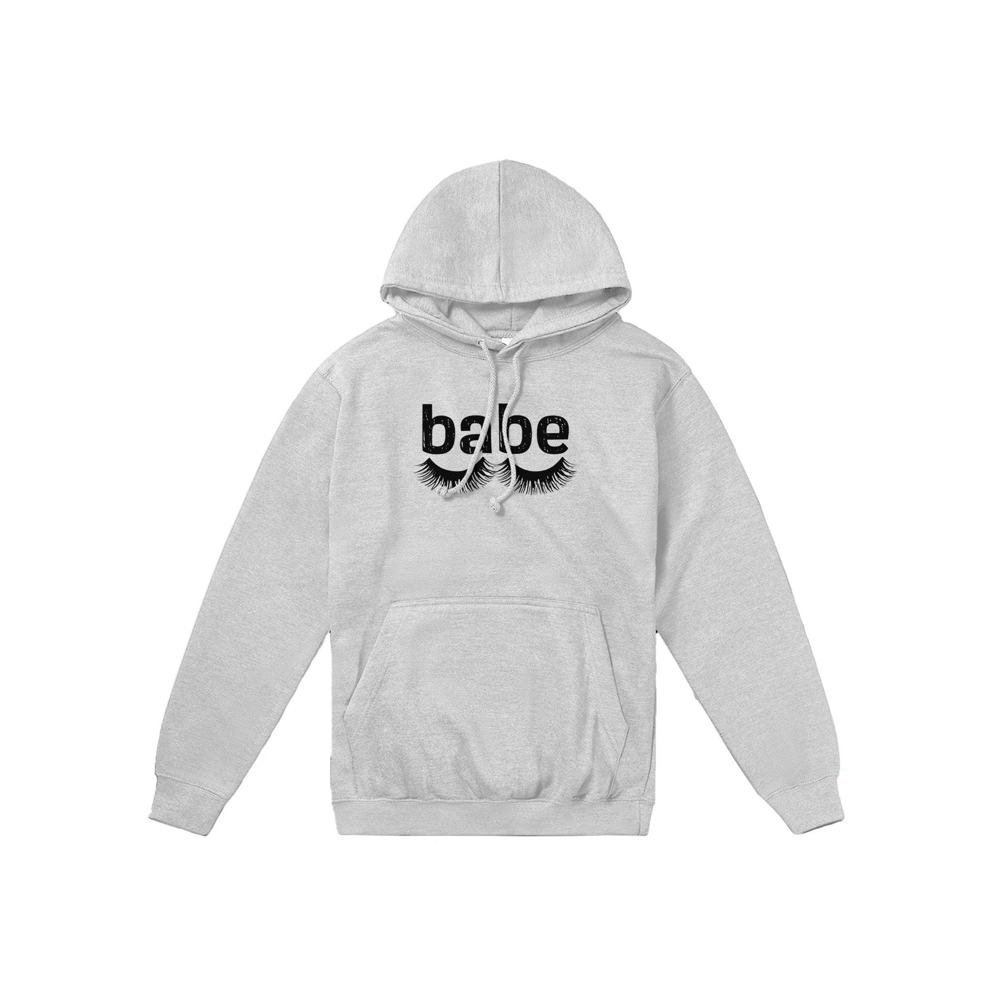 'babe' Boyfriend Hoodie - POMA