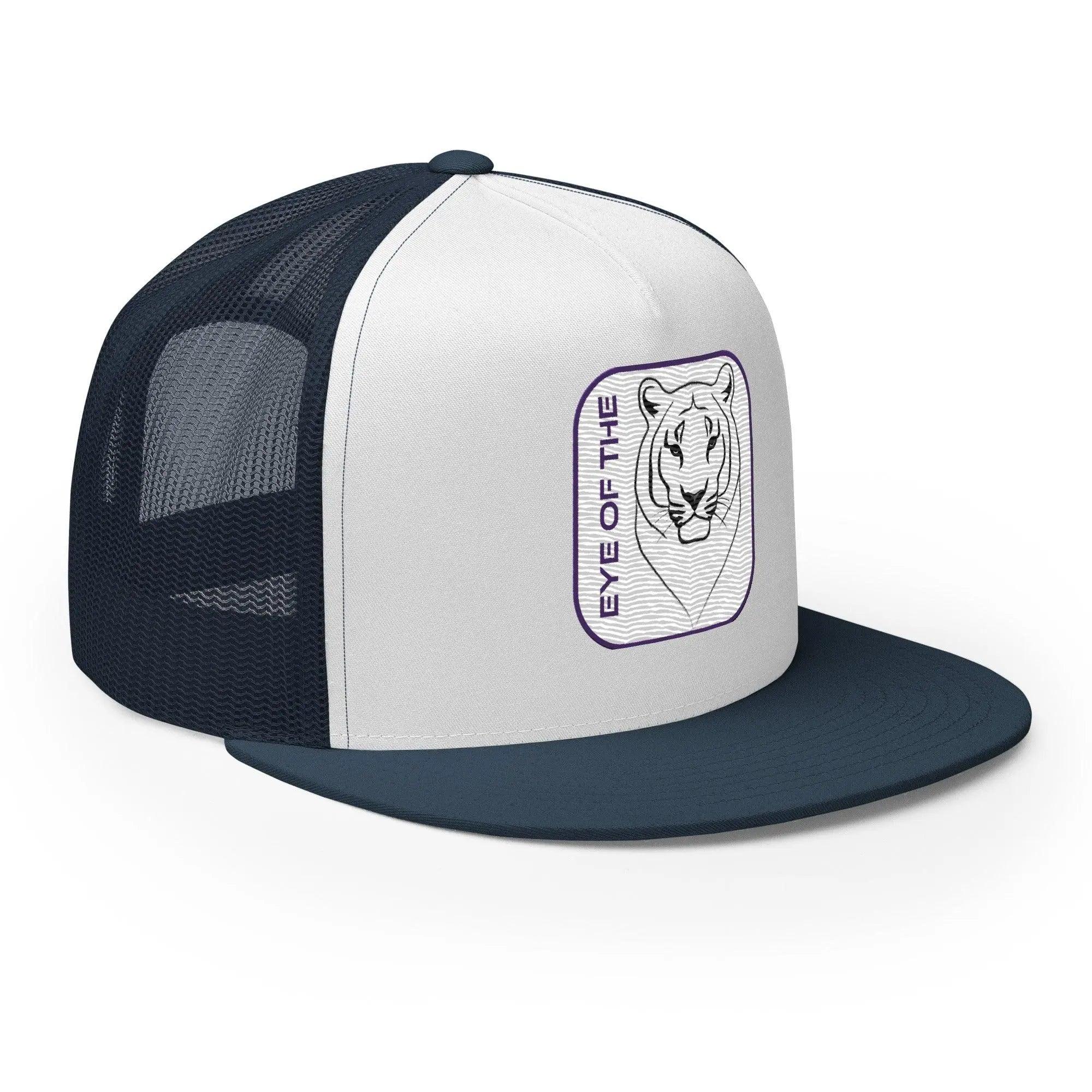 'Eye Of The Tiger' five-panel Trucker Cap - POMA Graphics