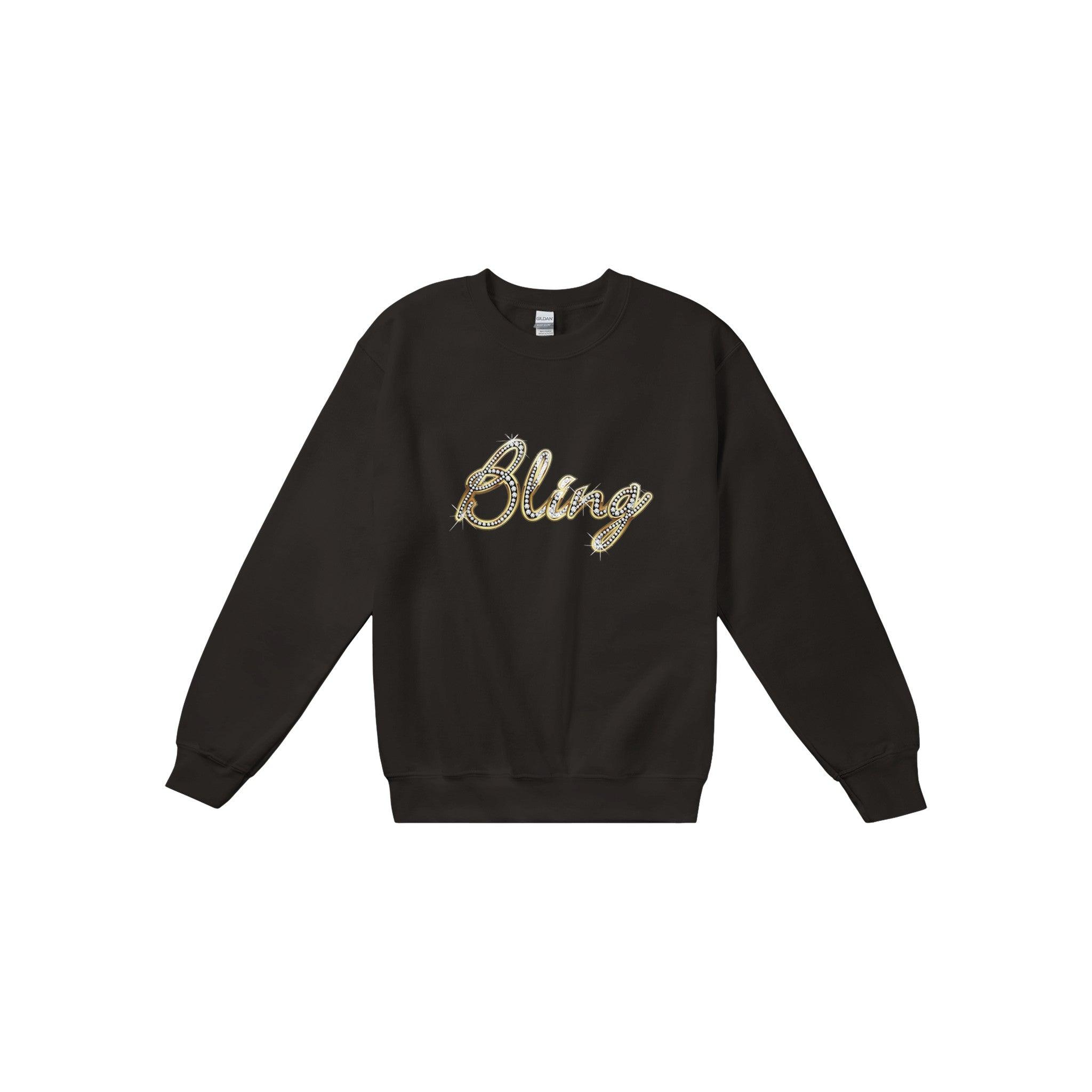 'Bling' Boyfriend Sweatshirt - POMA