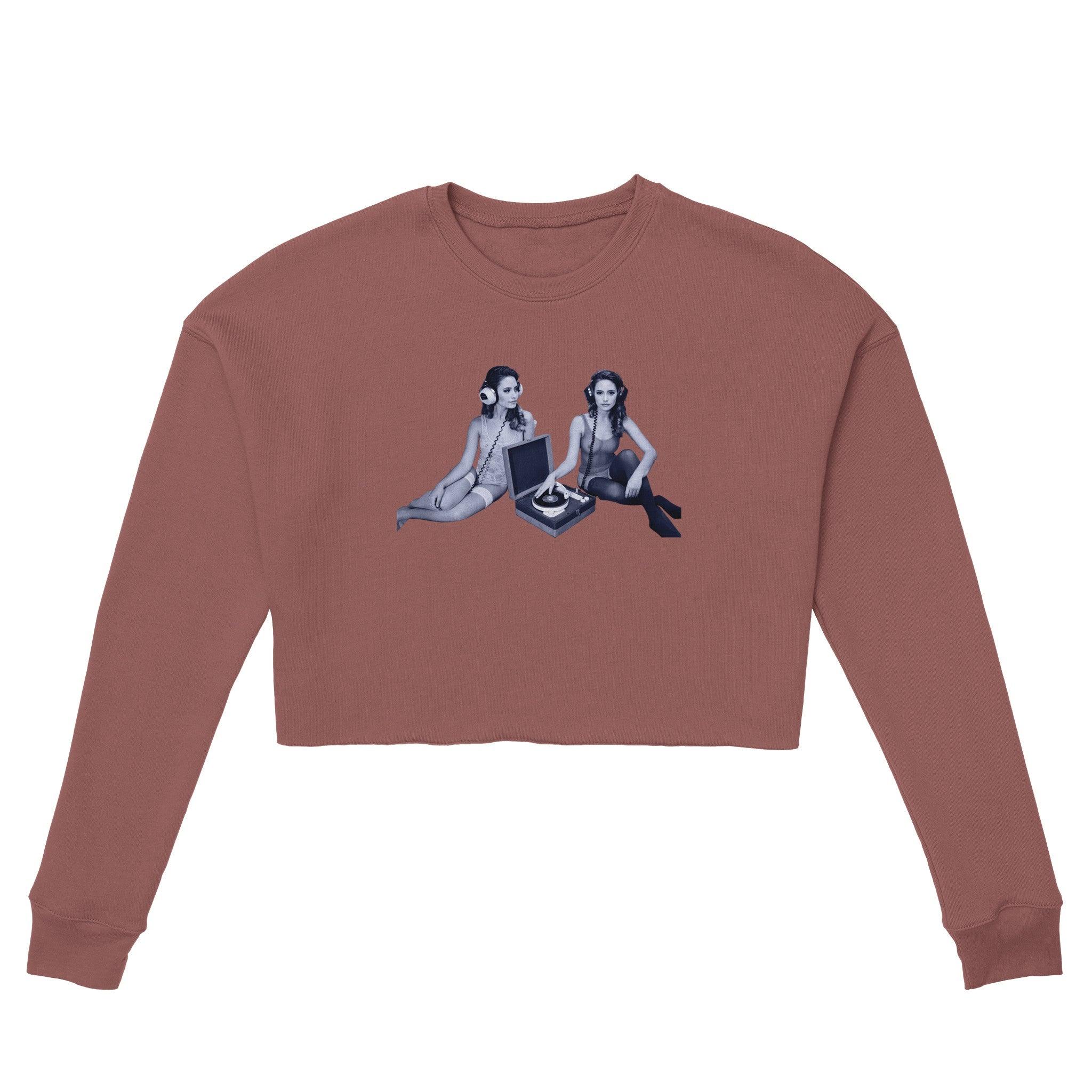 'Pre-Party' Cropped Sweatshirt - POMA