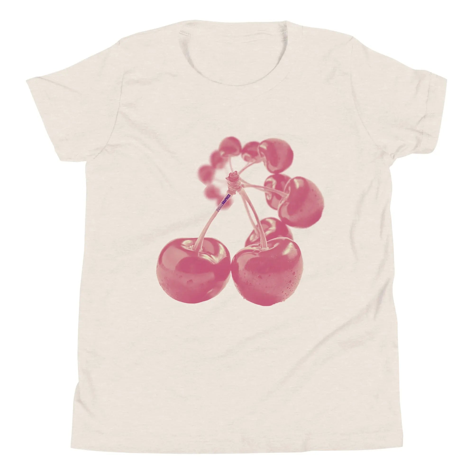 'Cherry Red Vortex' Baby Tee - Image #28