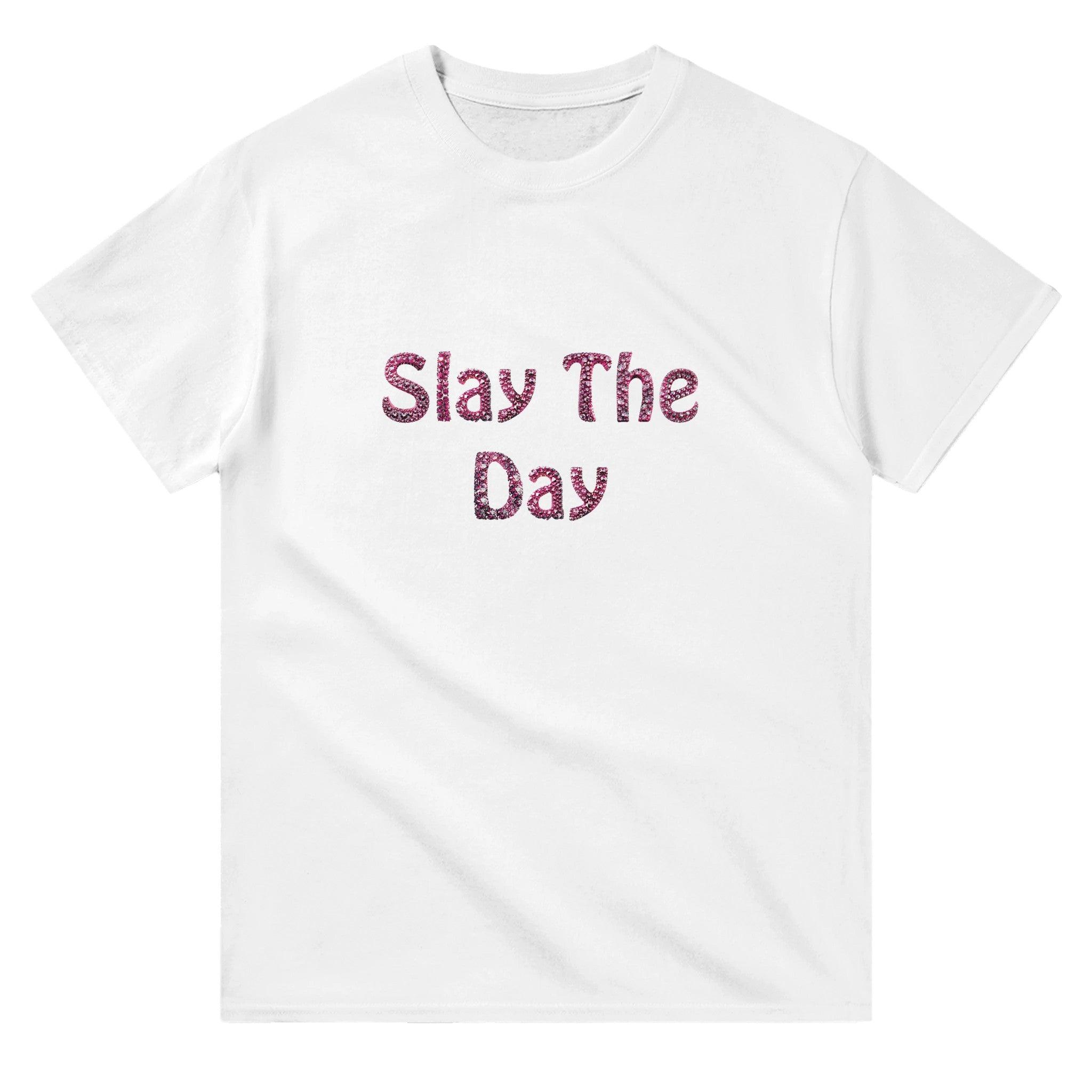 'Slay the day' Boyfriend T-shirt - POMA