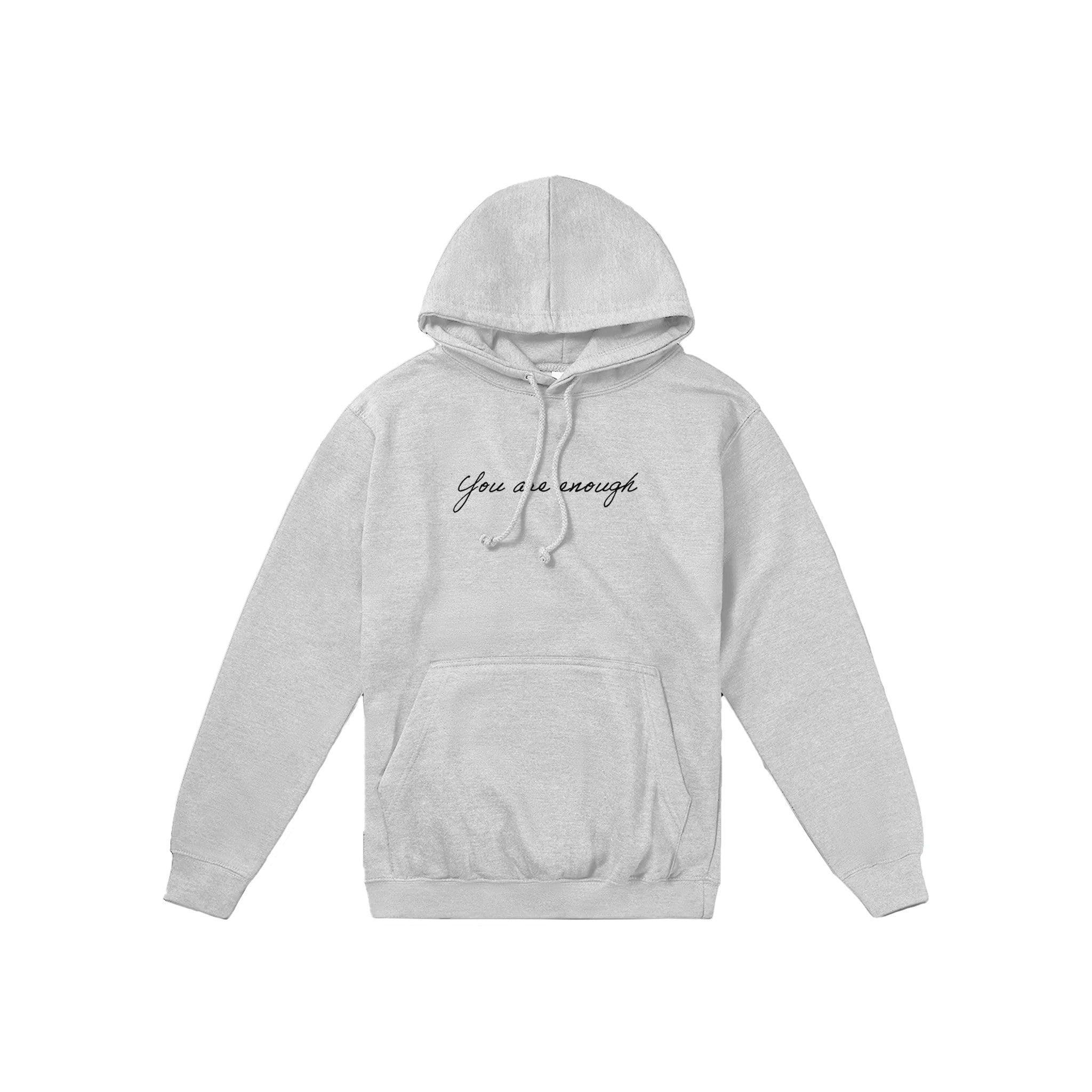 'You are enough' Boyfriend Hoodie - POMA