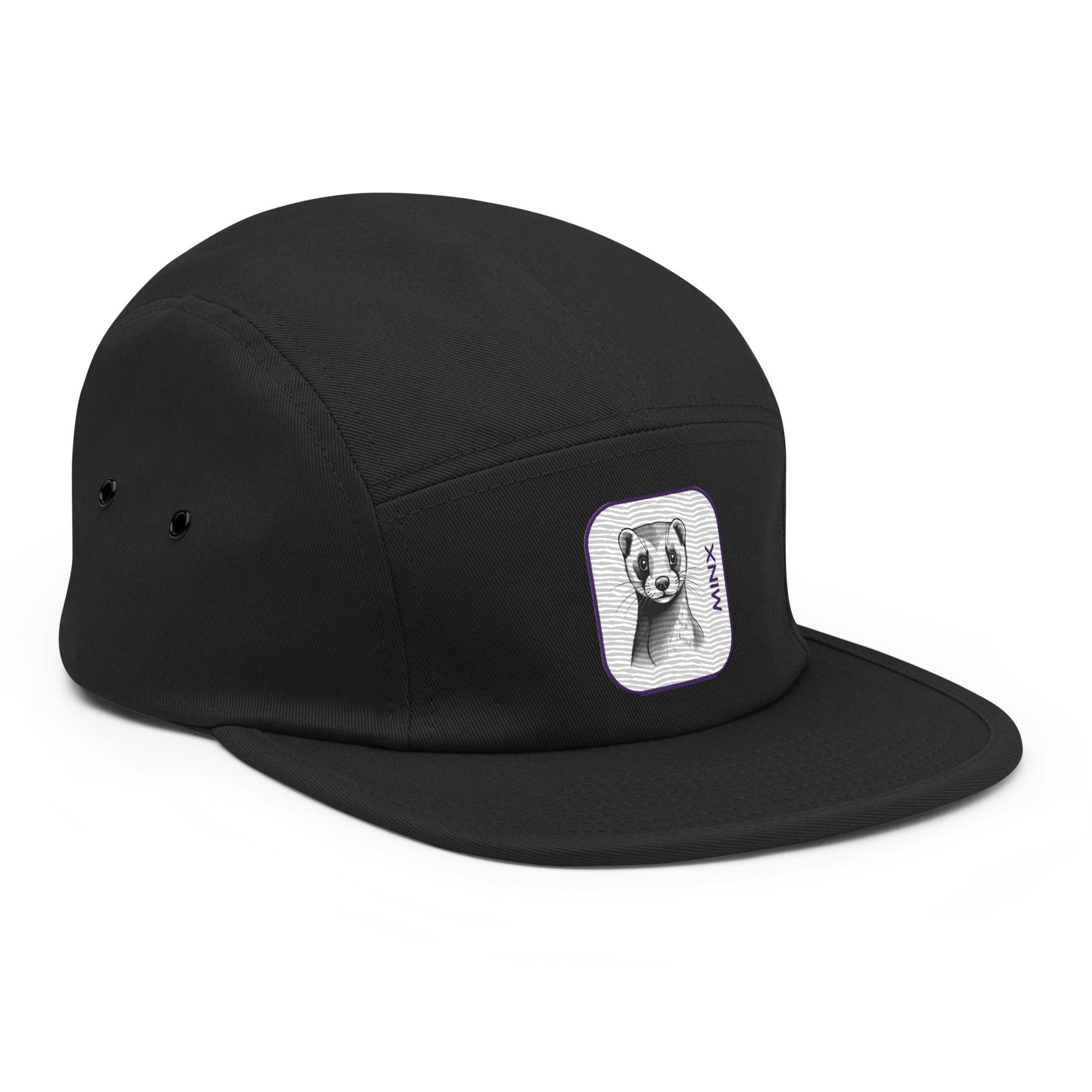 'Minx' Five Panel Cap - POMA Graphics