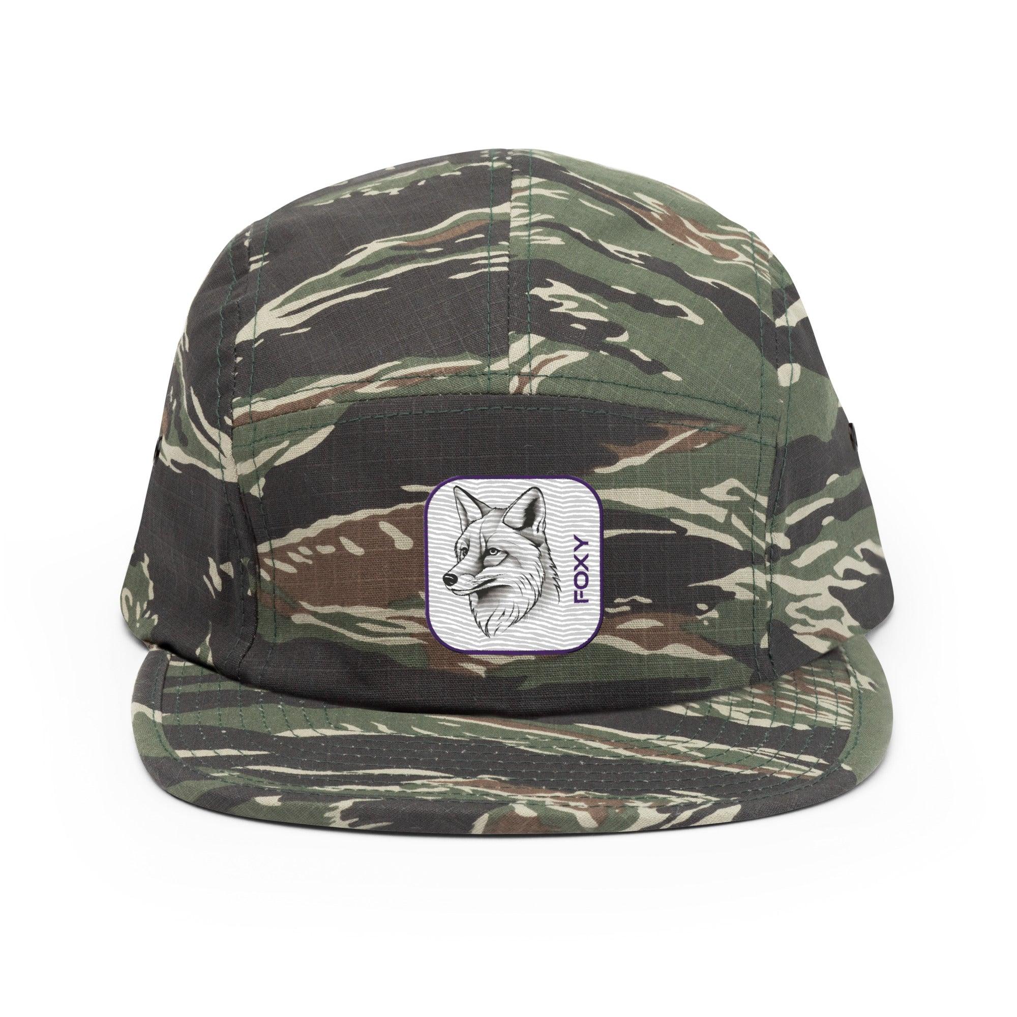 'Foxy' Five Panel Cap - POMA Graphics