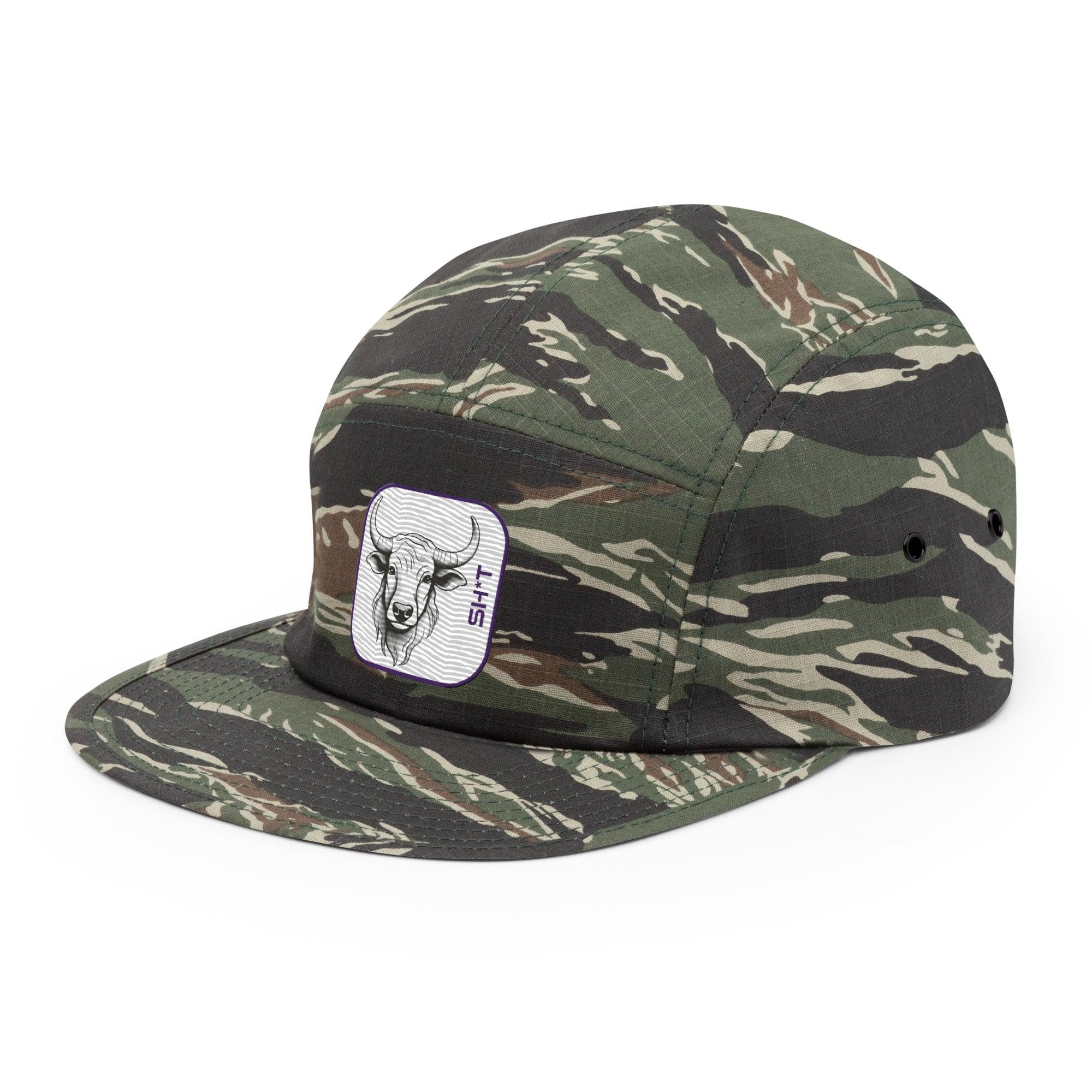 'Bull Sh*t' Five Panel Cap - POMA Graphics