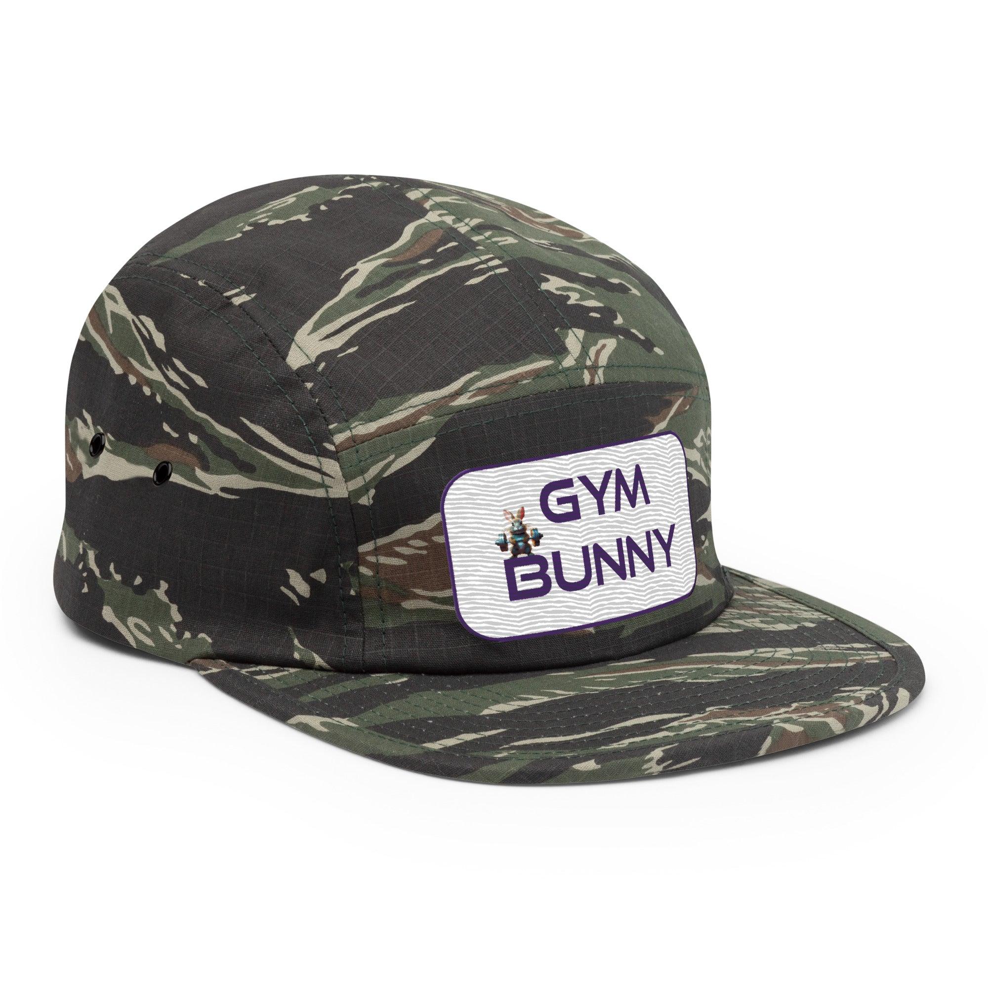 'Gym Bunny' Five Panel Cap - POMA Graphics