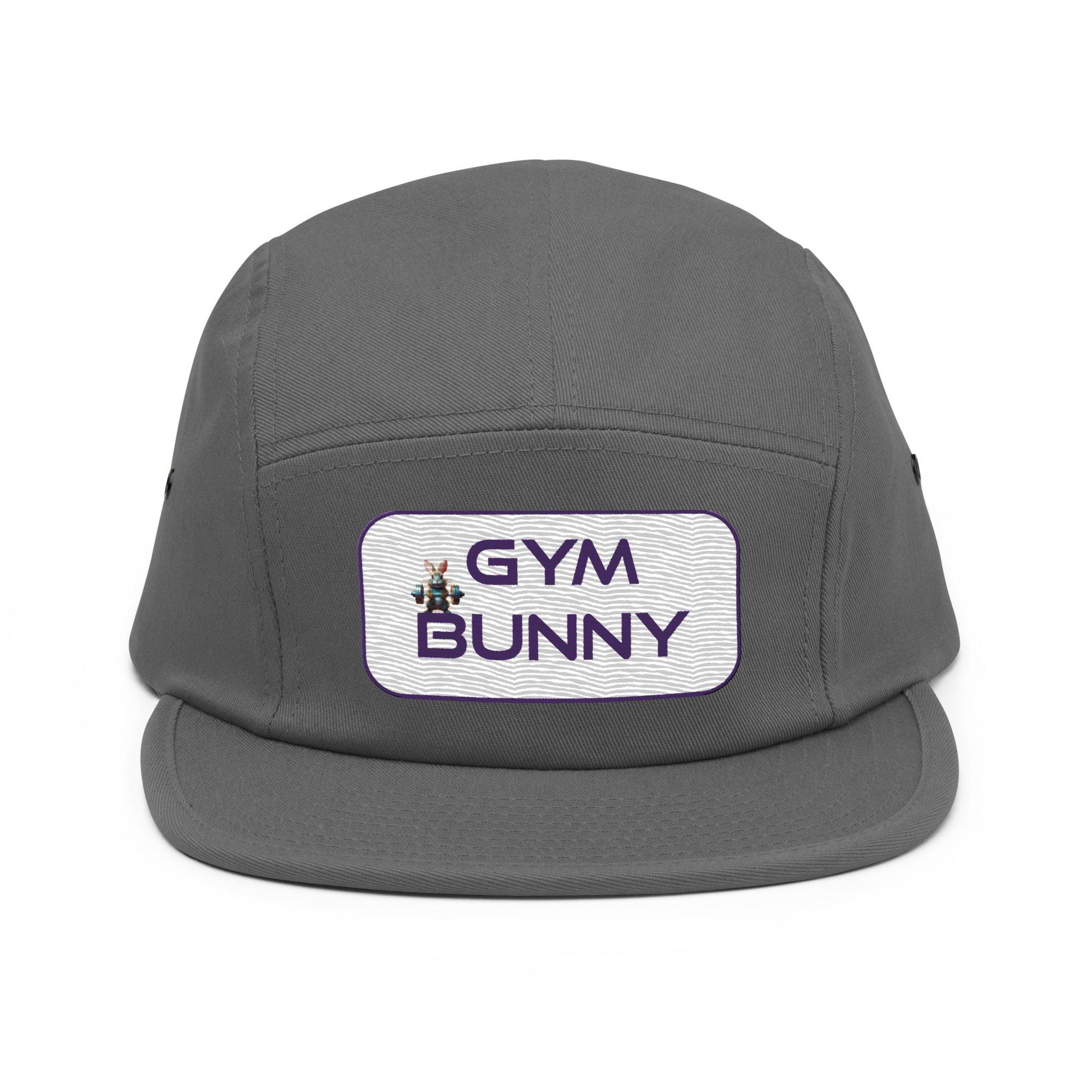 'Gym Bunny' Five Panel Cap - POMA Graphics