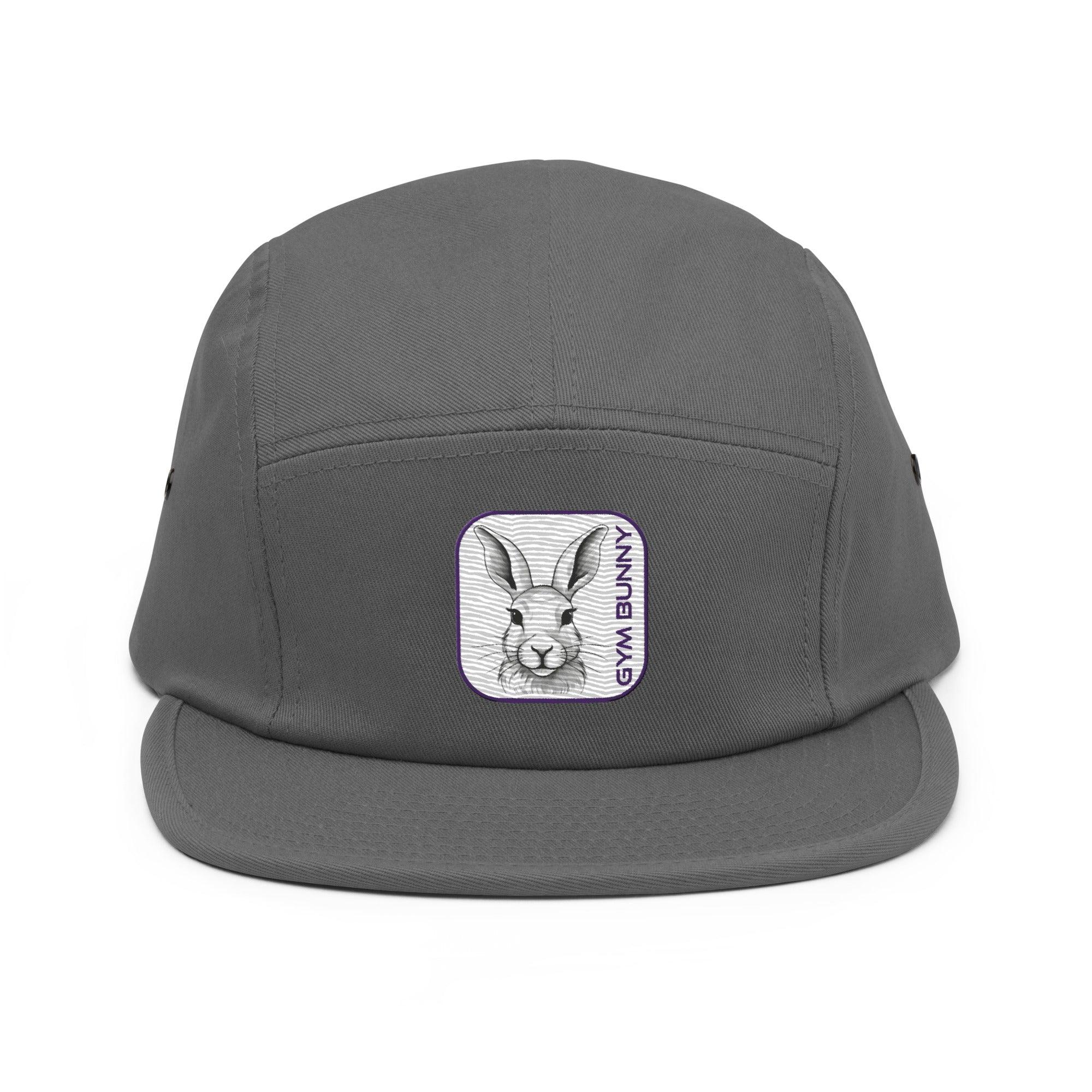 'Gym Bunny' Five Panel Cap - POMA Graphics