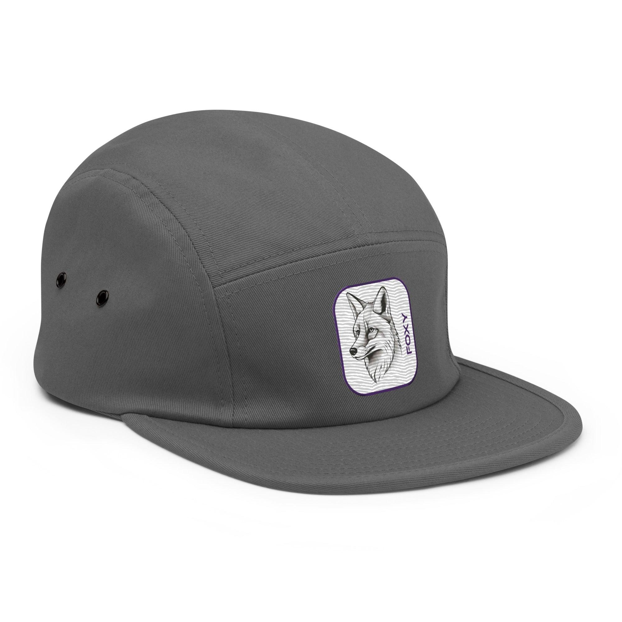 'Foxy' Five Panel Cap - POMA Graphics