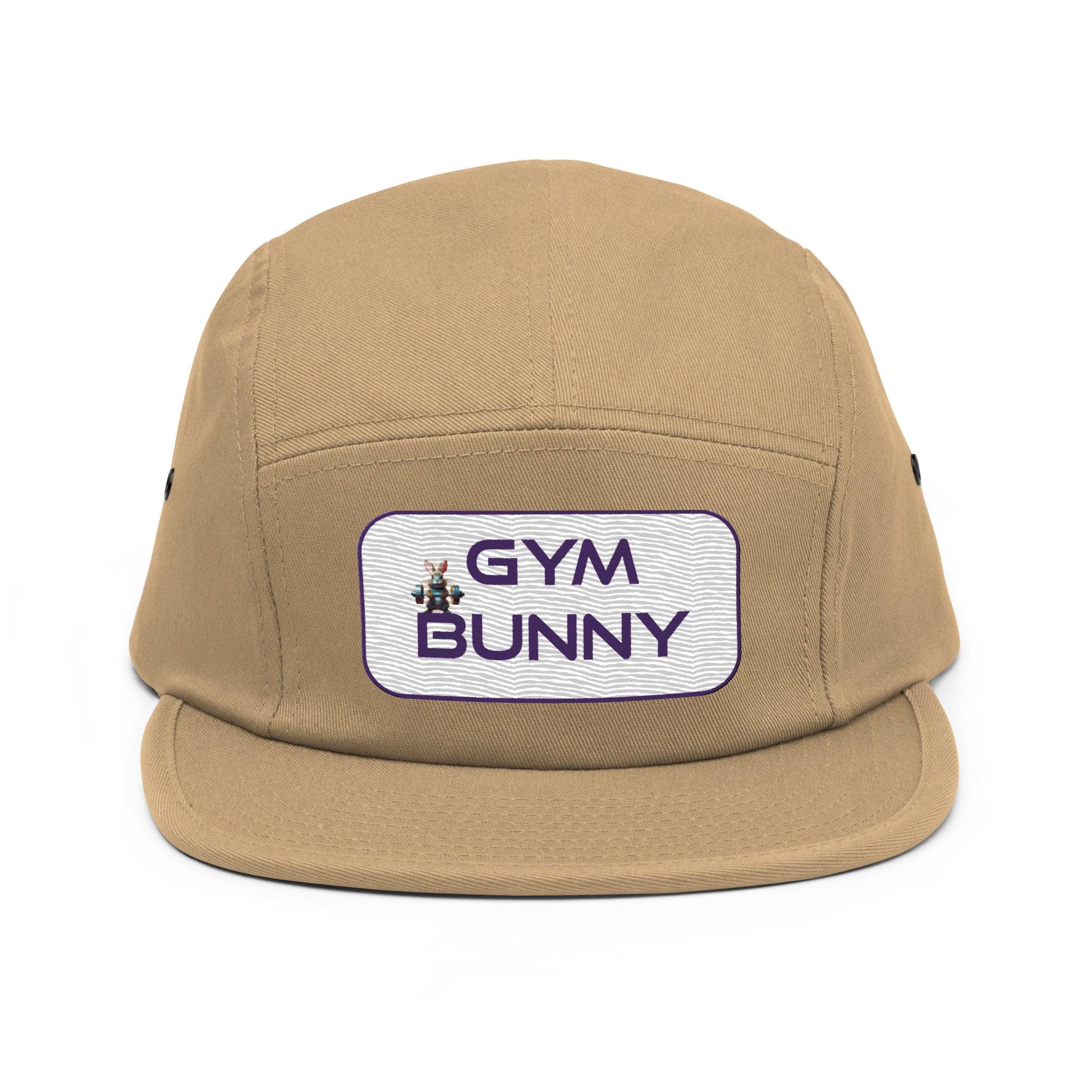 'Gym Bunny' Five Panel Cap - POMA Graphics