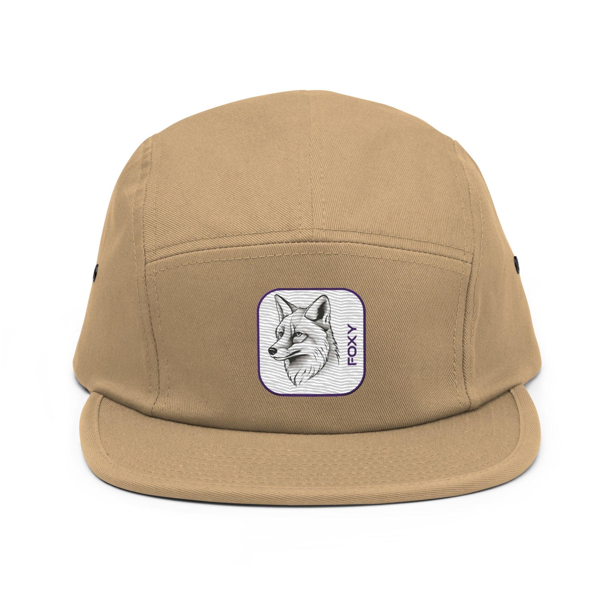 'Foxy' Five Panel Cap - POMA Graphics