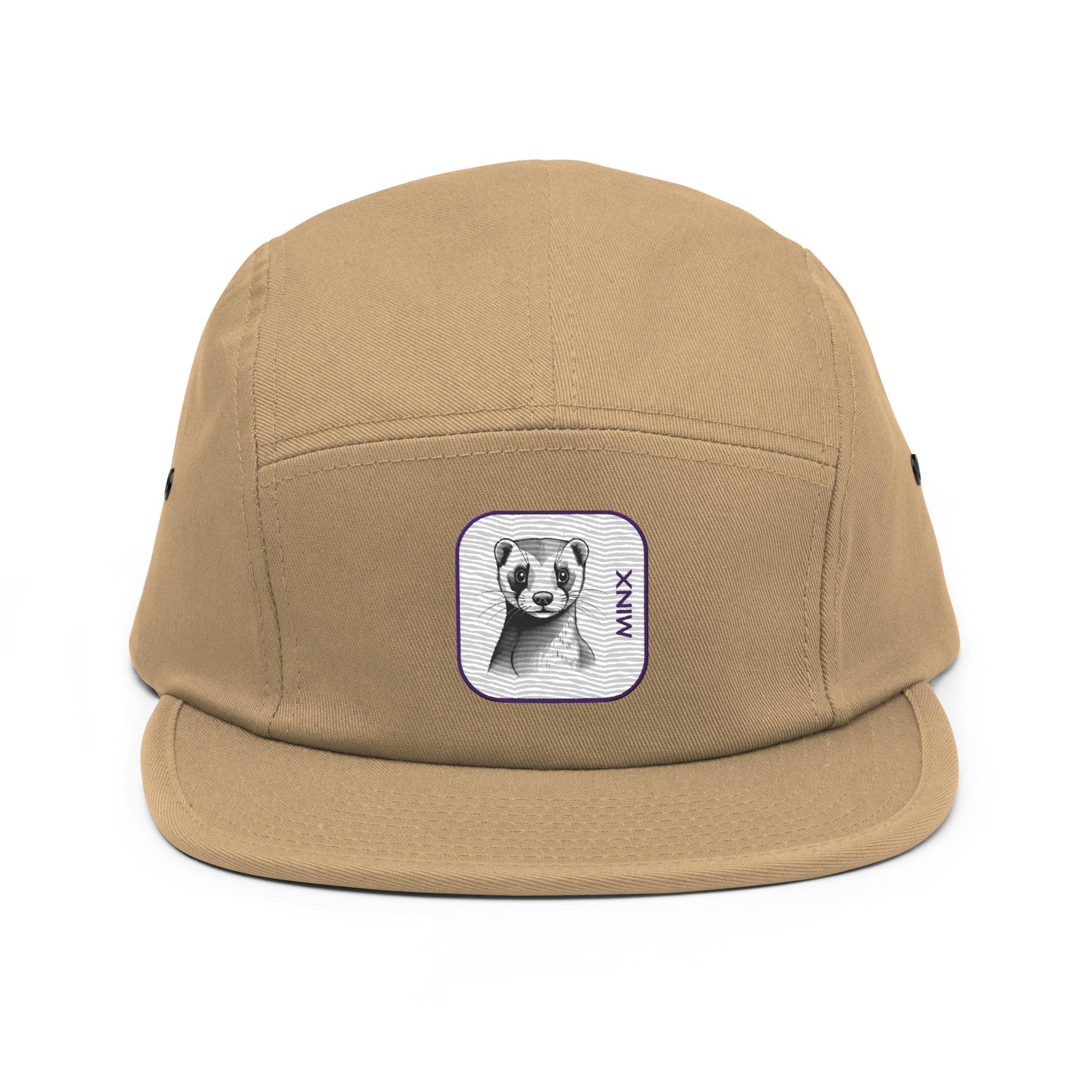 'Minx' Five Panel Cap - POMA Graphics