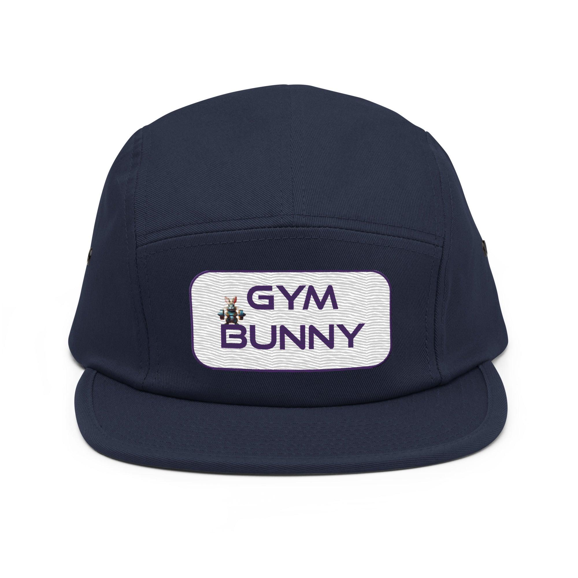 'Gym Bunny' Five Panel Cap - POMA Graphics