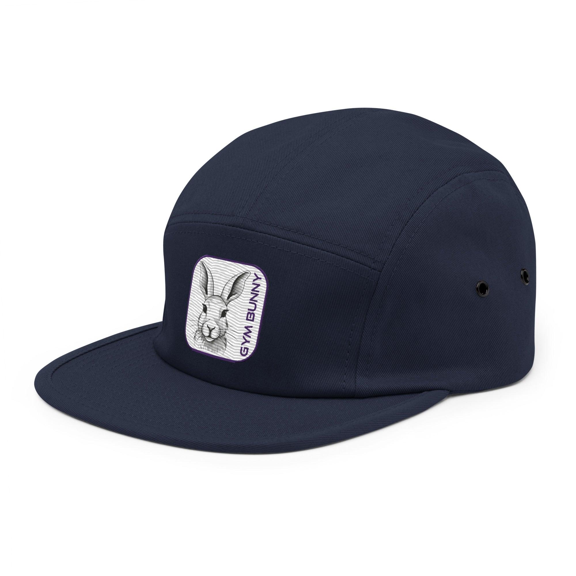 'Gym Bunny' Five Panel Cap - POMA Graphics