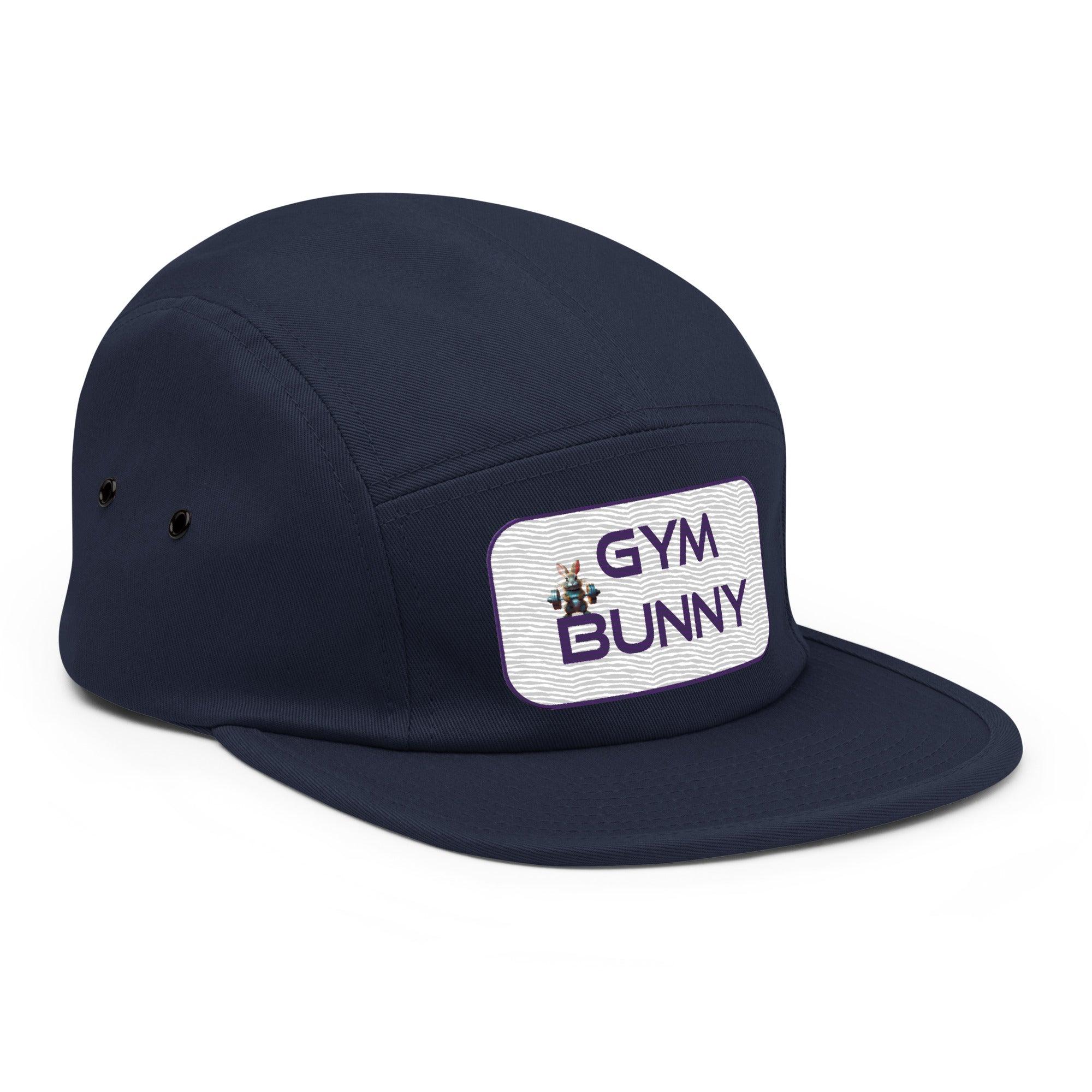 'Gym Bunny' Five Panel Cap - POMA Graphics