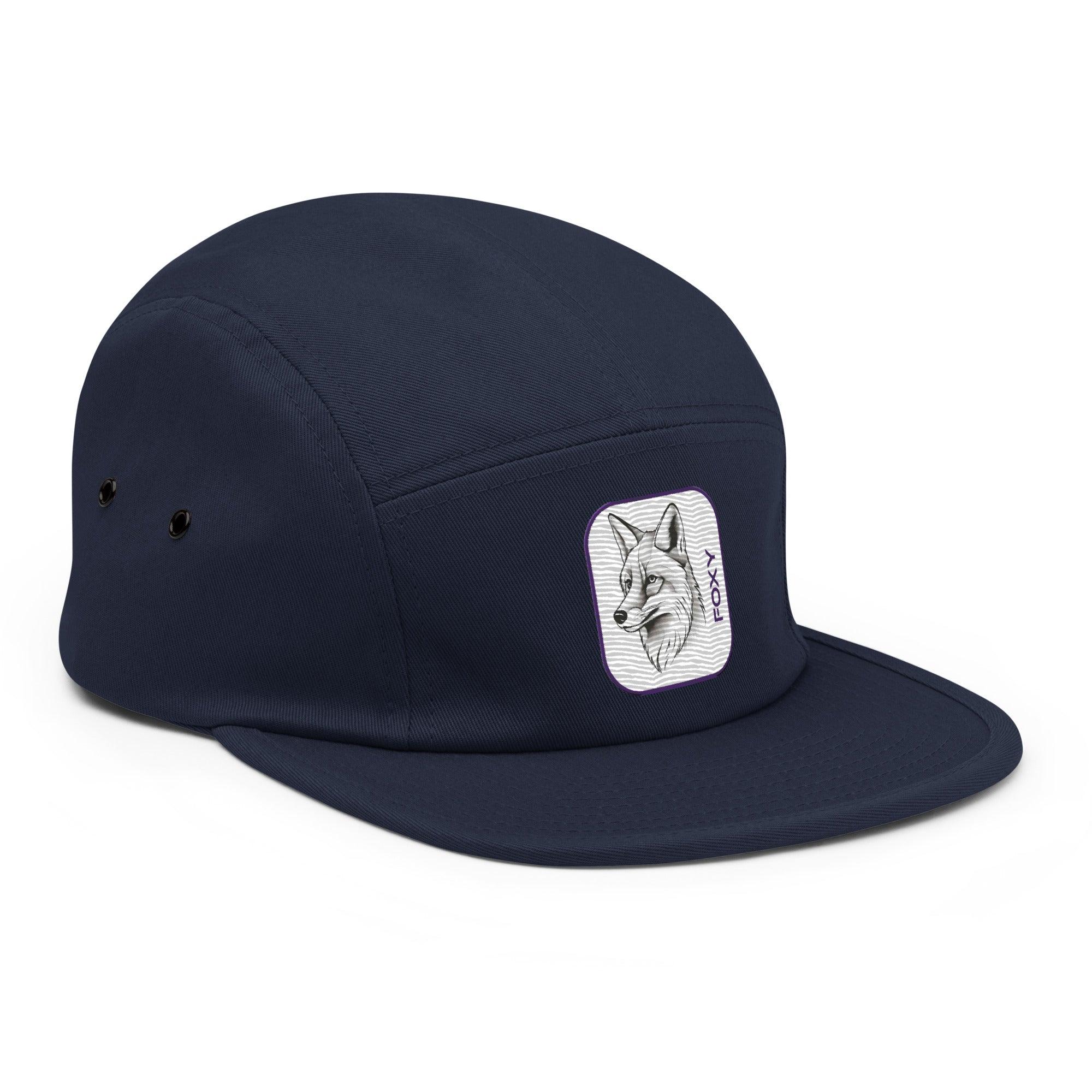 'Foxy' Five Panel Cap - POMA Graphics