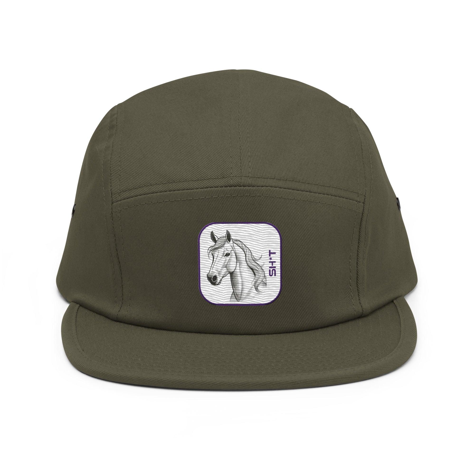 'Horse Sh*t' Five Panel Cap - POMA Graphics